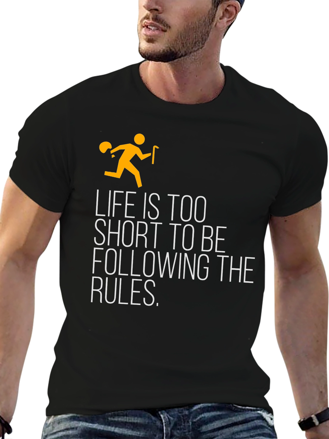 Rebel Spirit Tee: Break the Rules Live Free T-Shirt