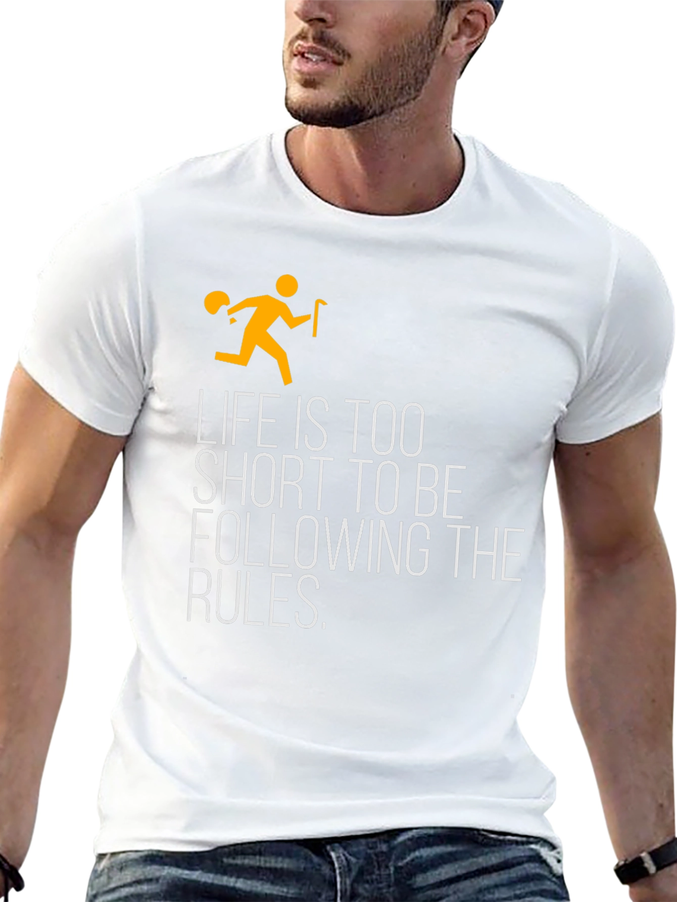 Rebel Spirit Tee: Break the Rules Live Free T-Shirt