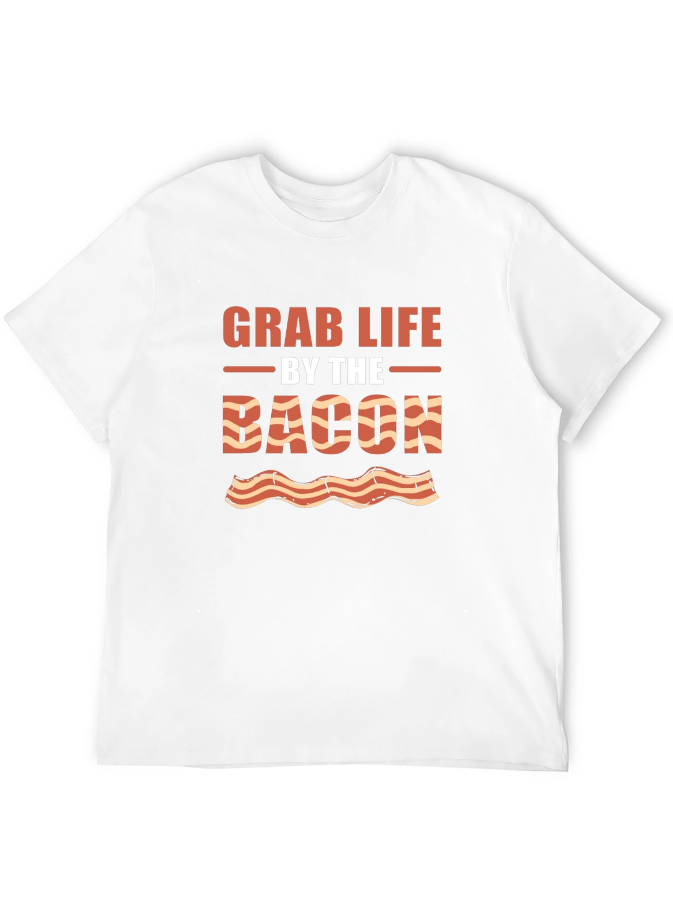 Grab Life By The Bacon Graphic Tee