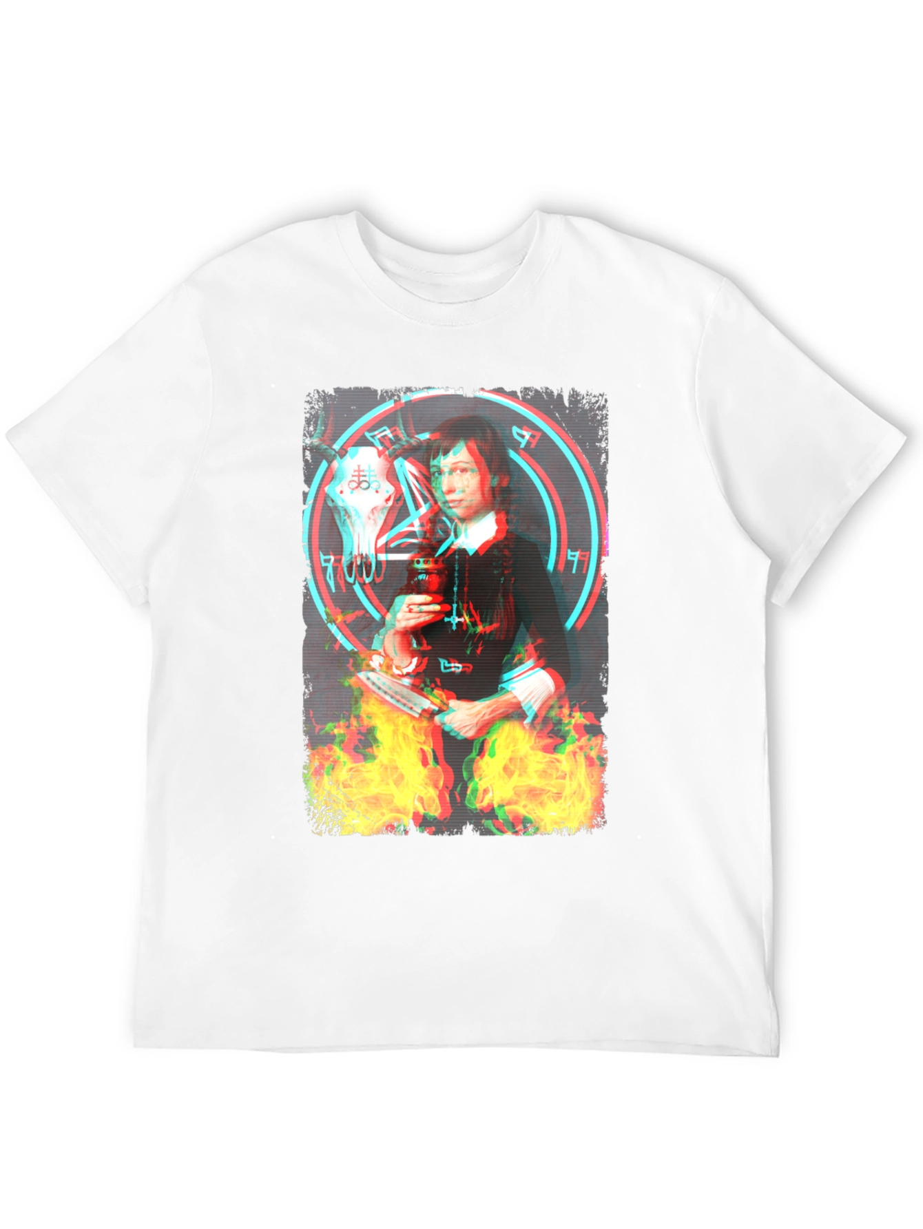 Occult Witch Graphic Tee - Unisex Black T-Shirt