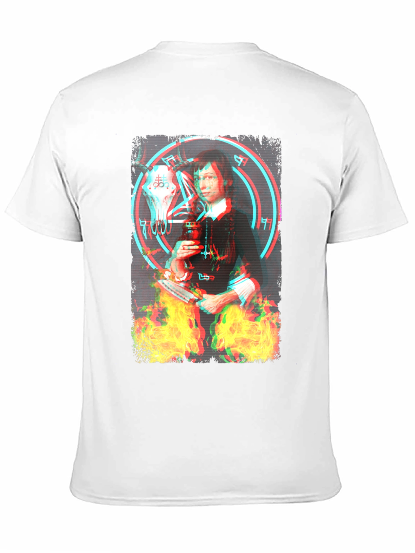 Occult Witch Graphic Tee - Unisex Black T-Shirt