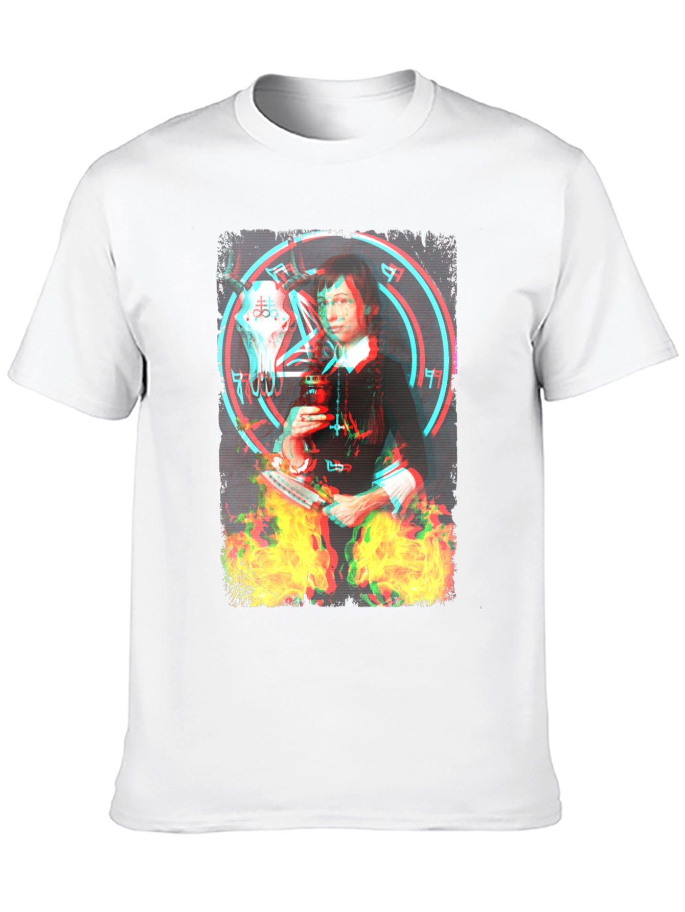 Occult Witch Graphic Tee - Unisex Black T-Shirt