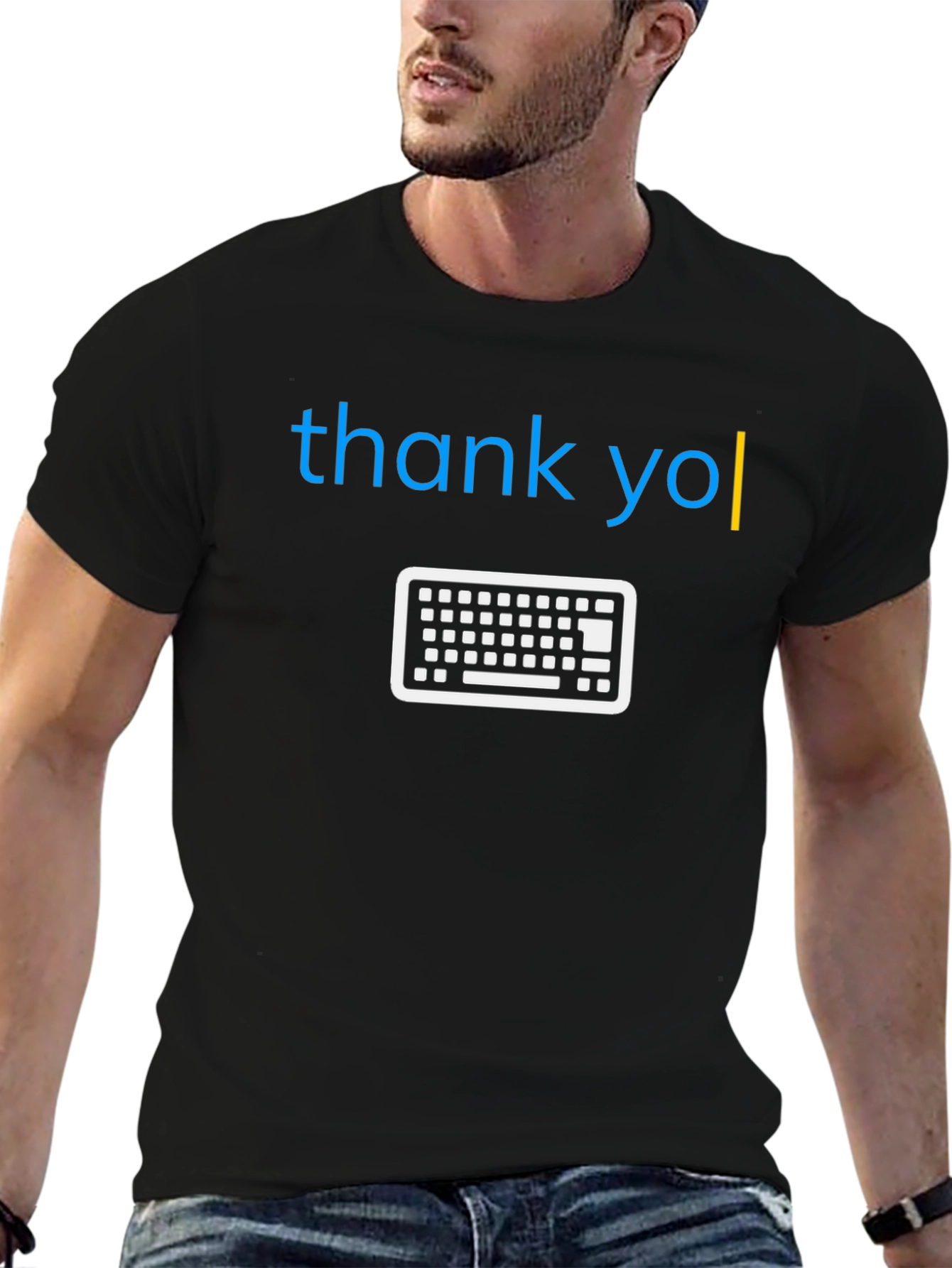 Thank You Keyboardist T-Shirt Funny Programmer Tee