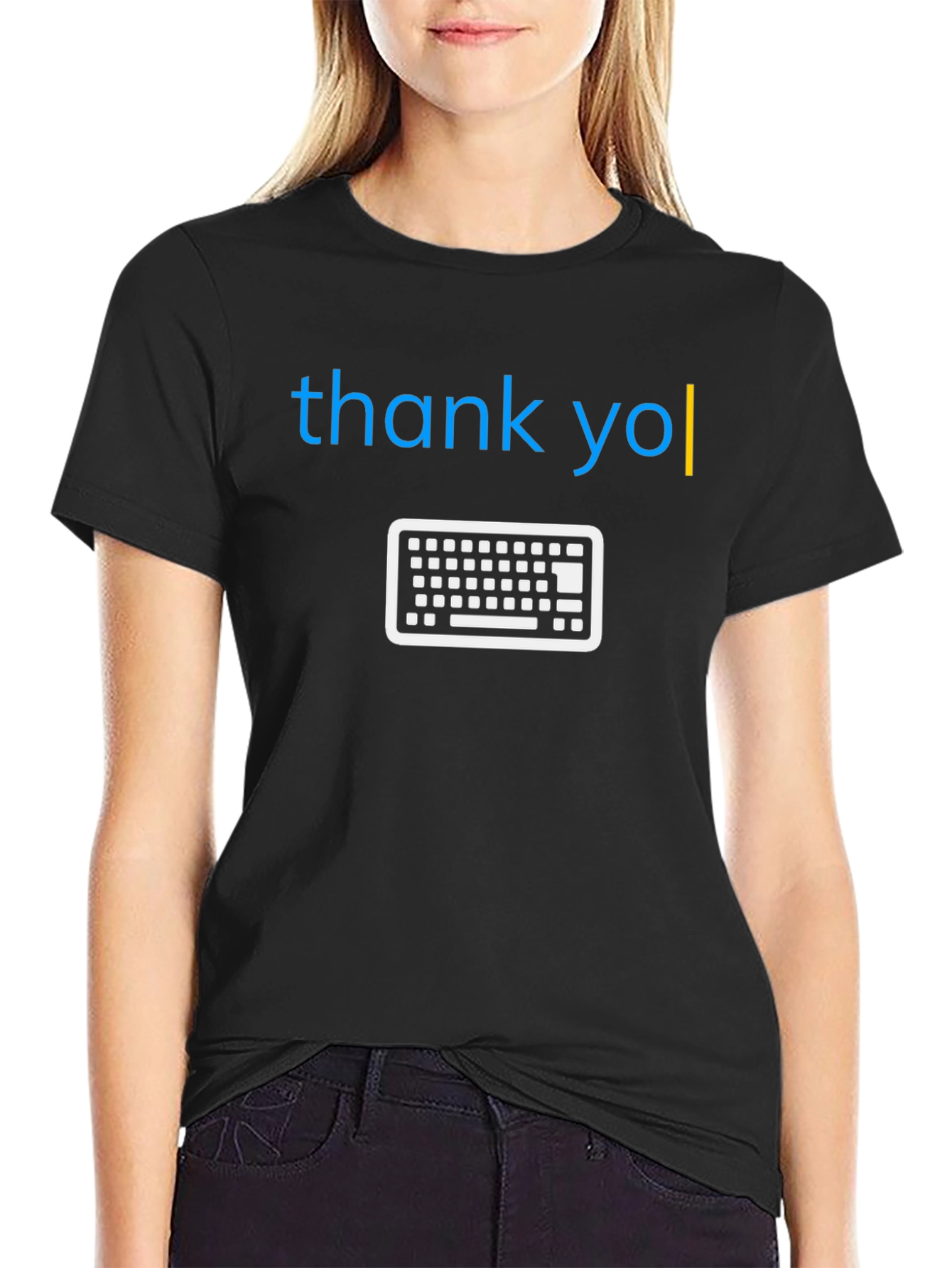 Thank You Keyboardist T-Shirt Funny Programmer Tee