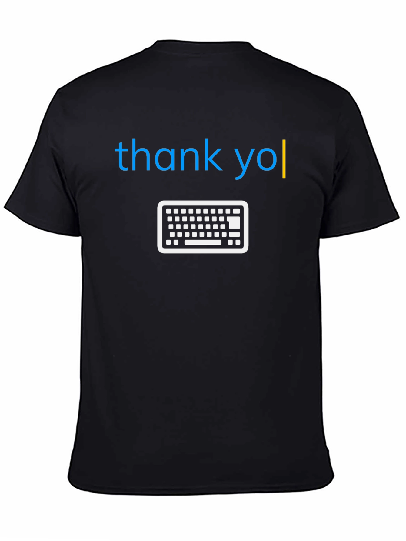 Thank You Keyboardist T-Shirt Funny Programmer Tee