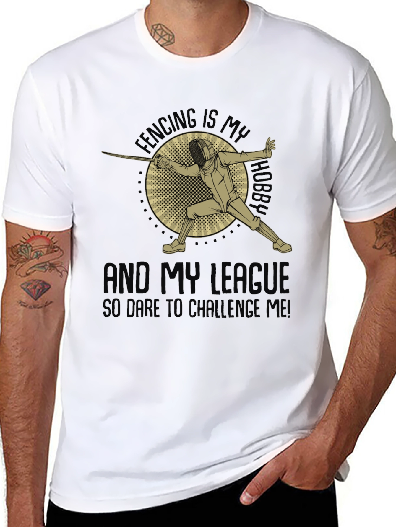 Fencing Hobby T-Shirt