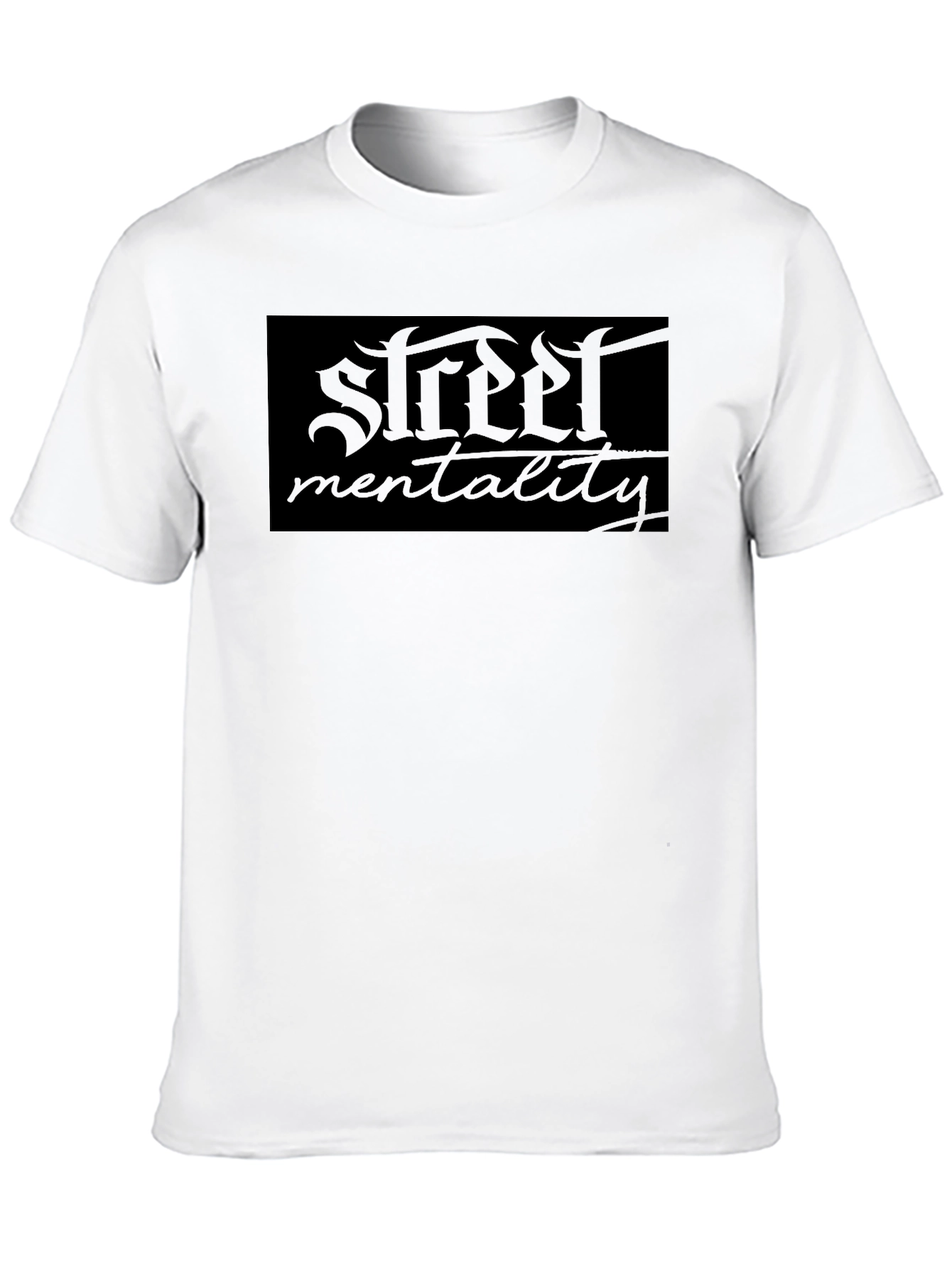 Street Mentality Black Graphic Tee