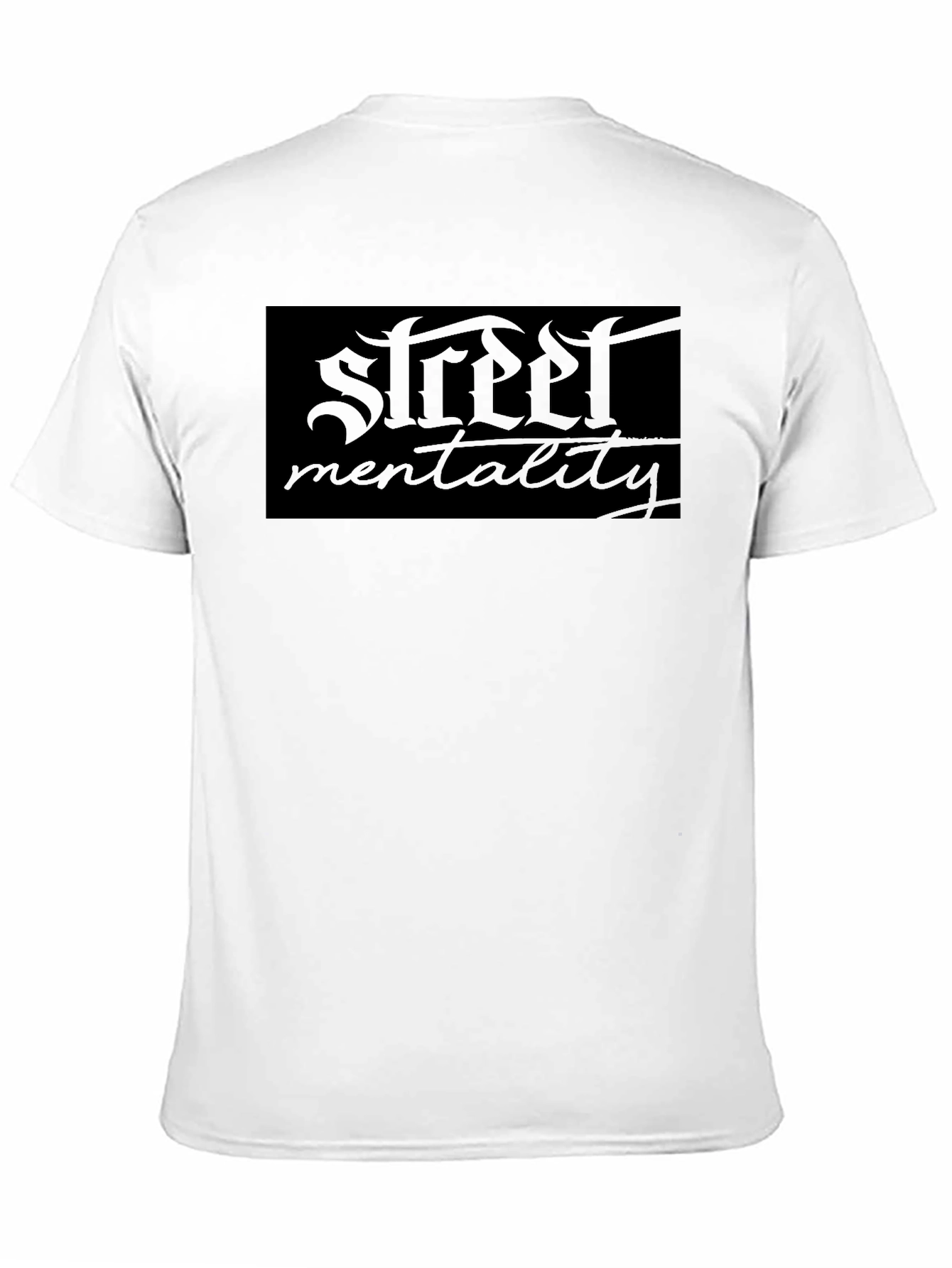 Street Mentality Black Graphic Tee