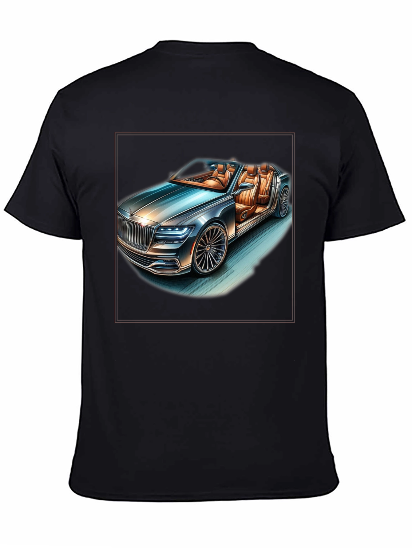 Luxury Car T-Shirt - Stylish Automotive Graphic Tee