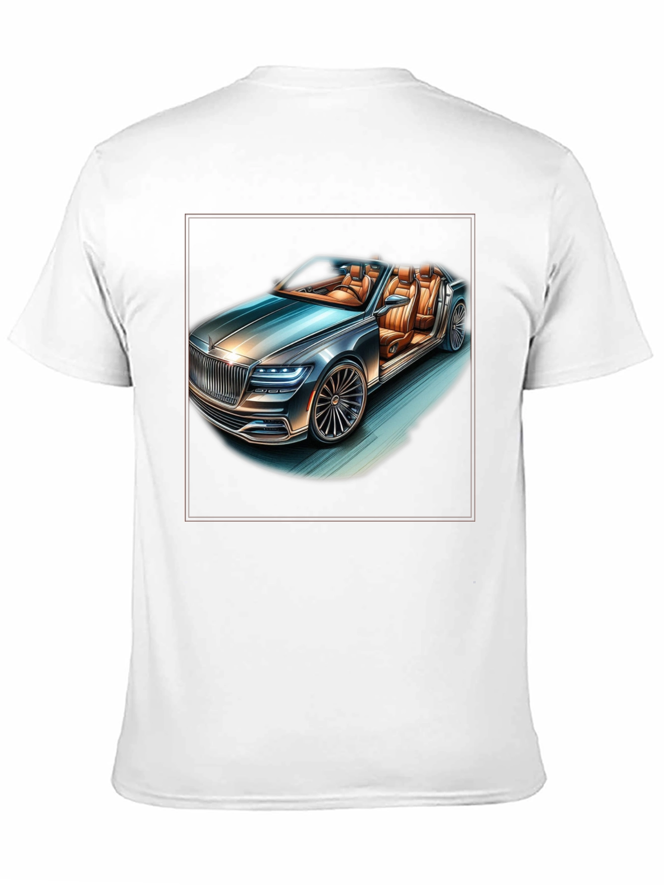 Luxury Car T-Shirt - Stylish Automotive Graphic Tee