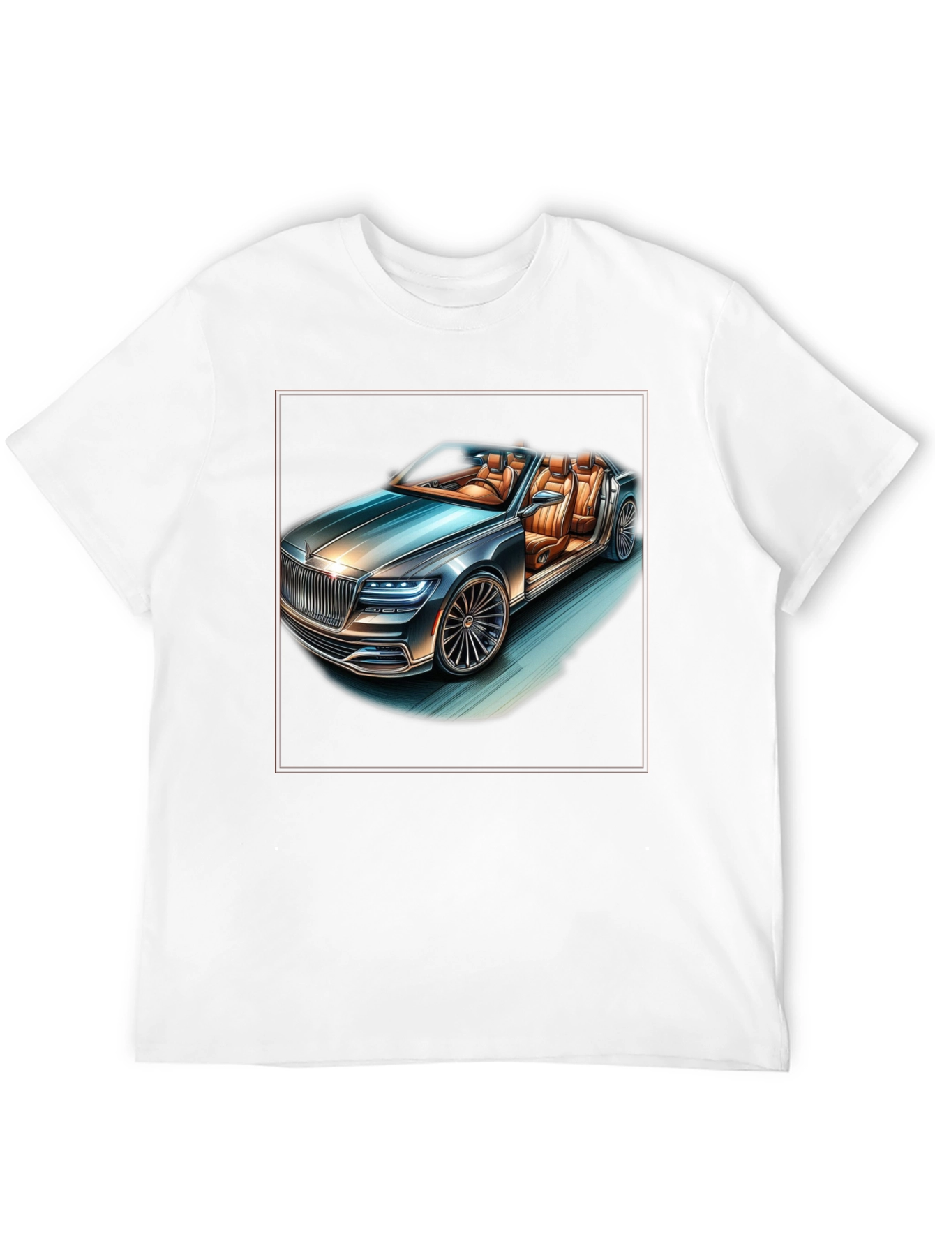 Luxury Car T-Shirt - Stylish Automotive Graphic Tee