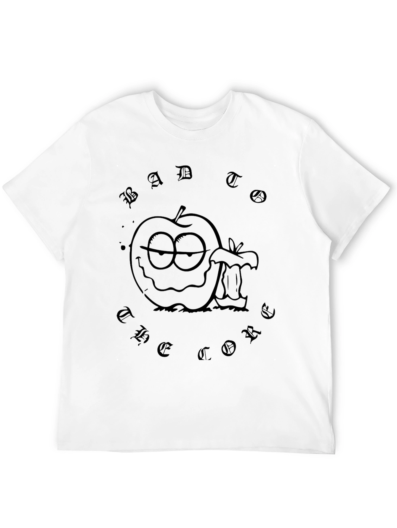 Bad Apple Graphic T-Shirt - Casual Style