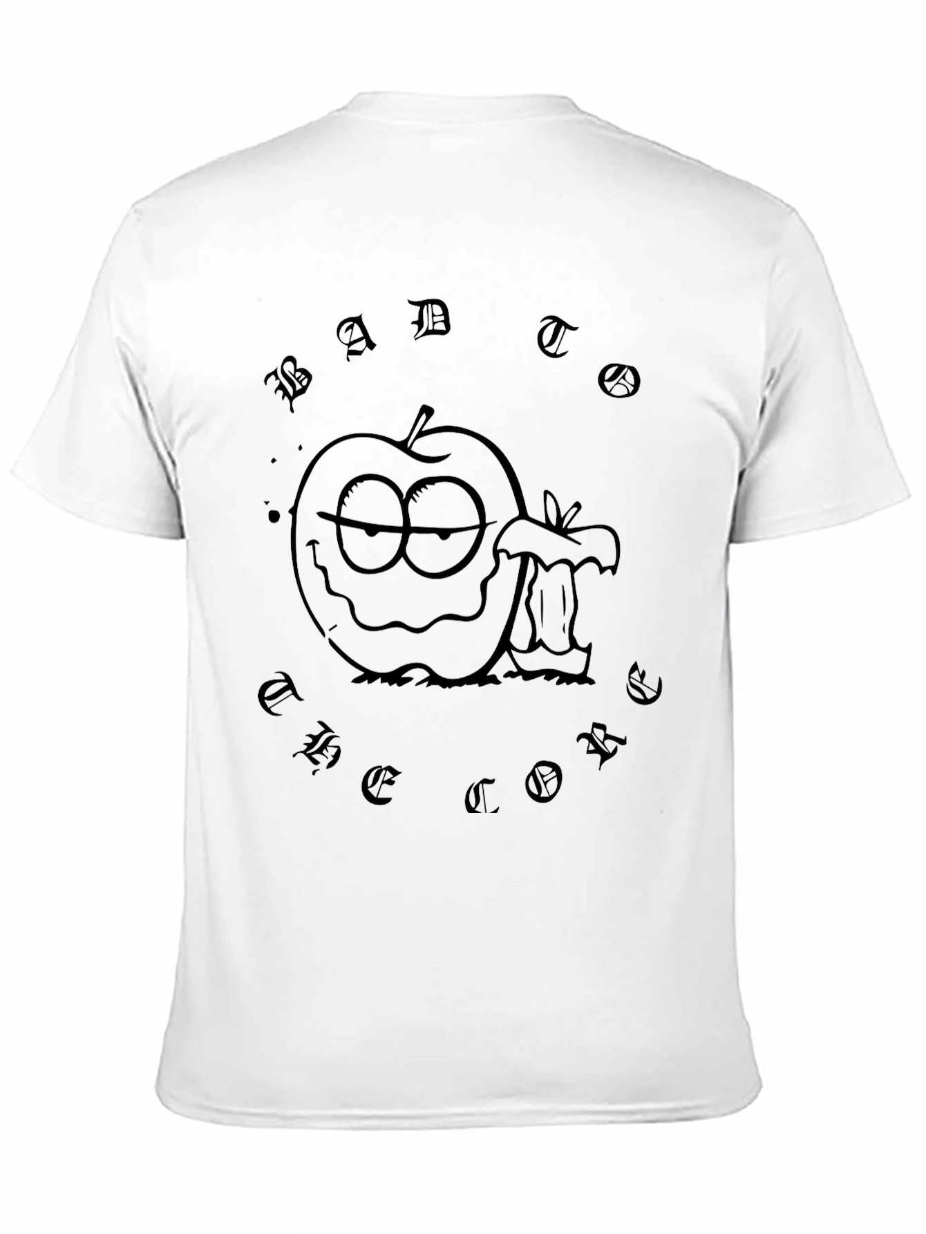 Bad Apple Graphic T-Shirt - Casual Style