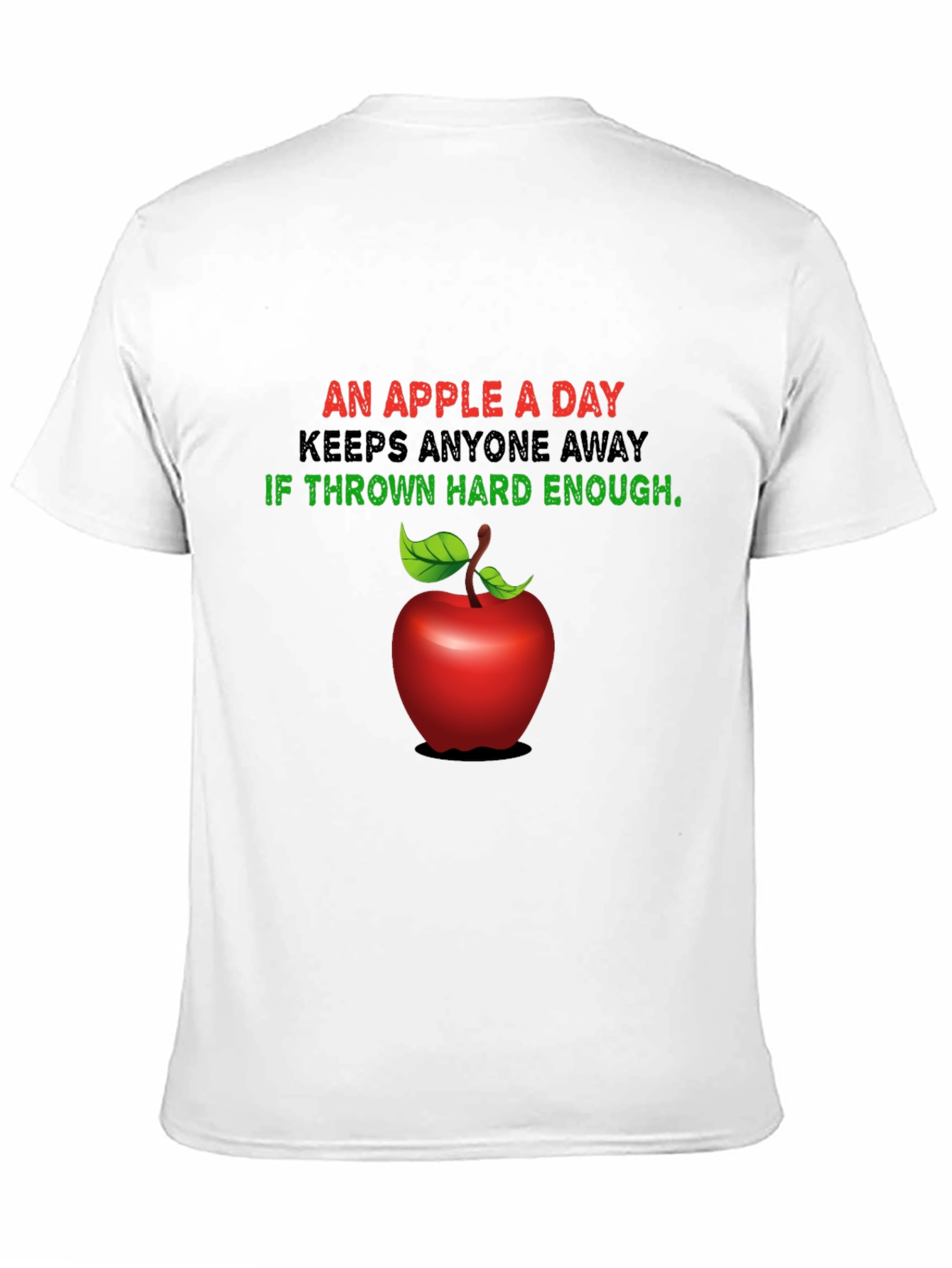 Funny Apple a Day T-Shirt