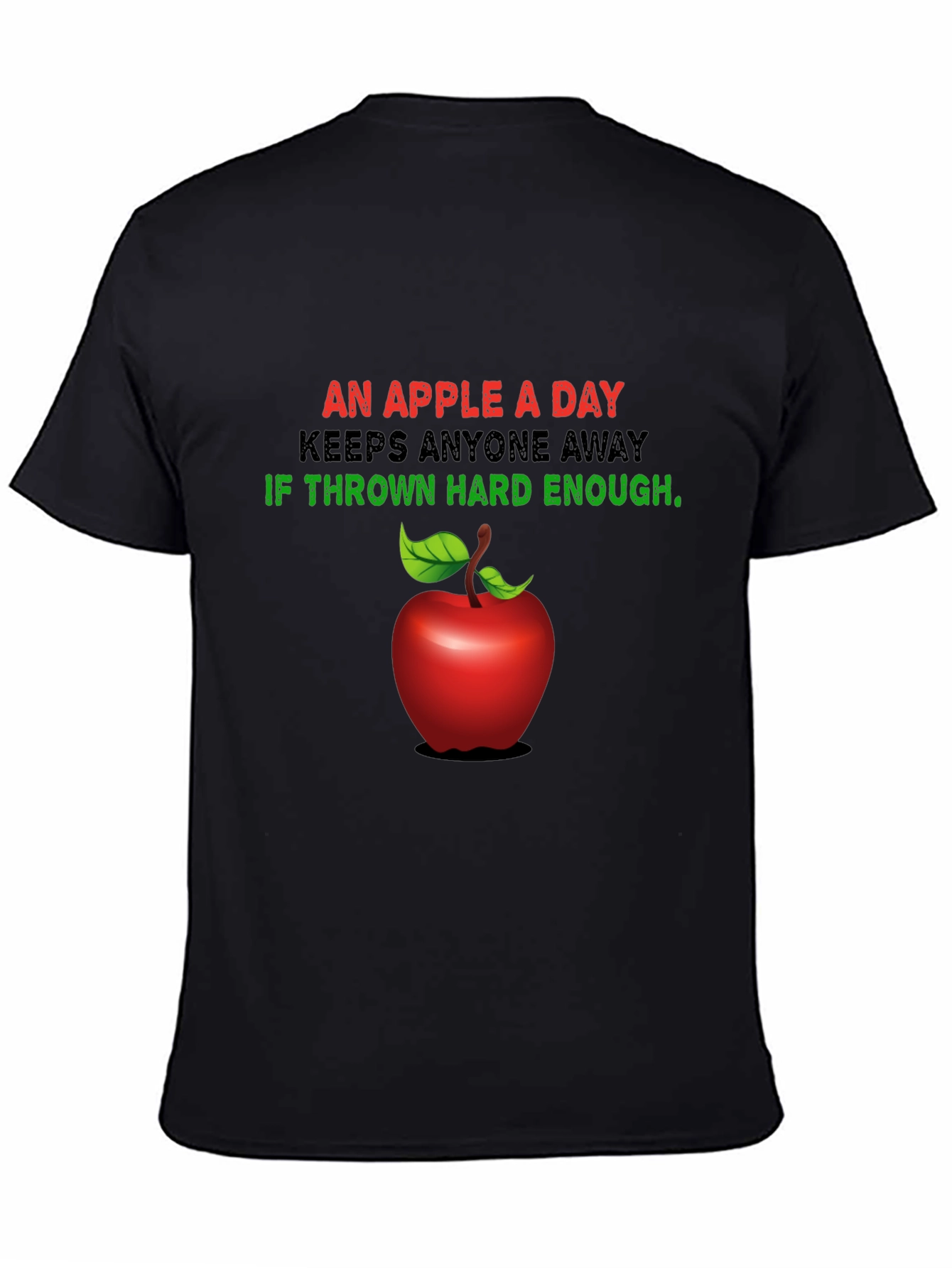 Funny Apple a Day T-Shirt