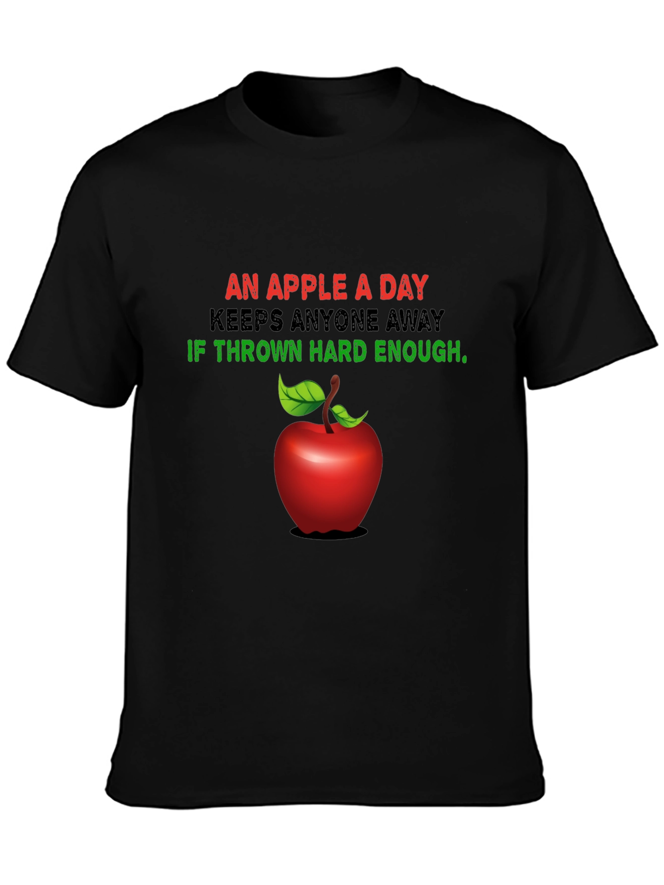 Funny Apple a Day T-Shirt