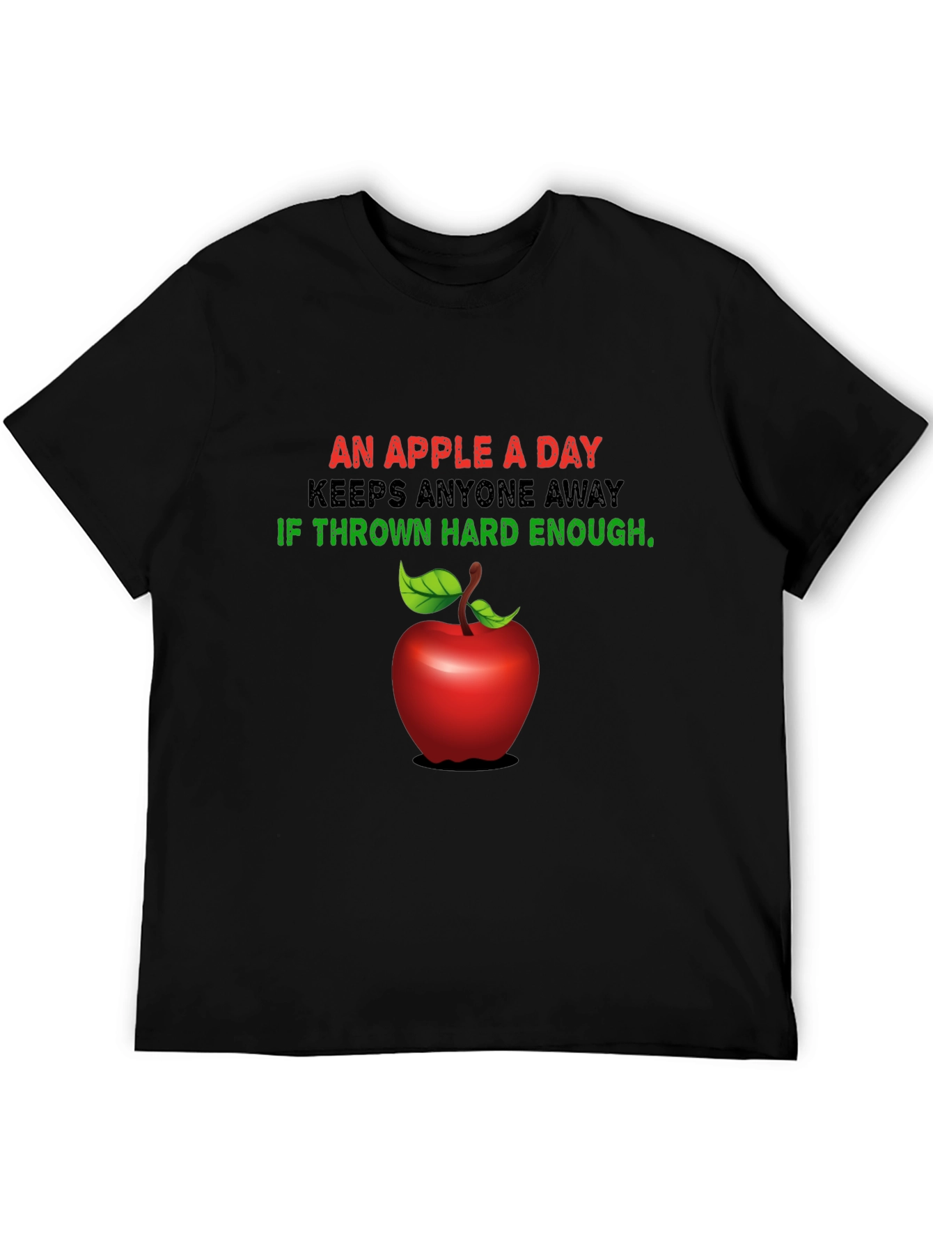 Funny Apple a Day T-Shirt