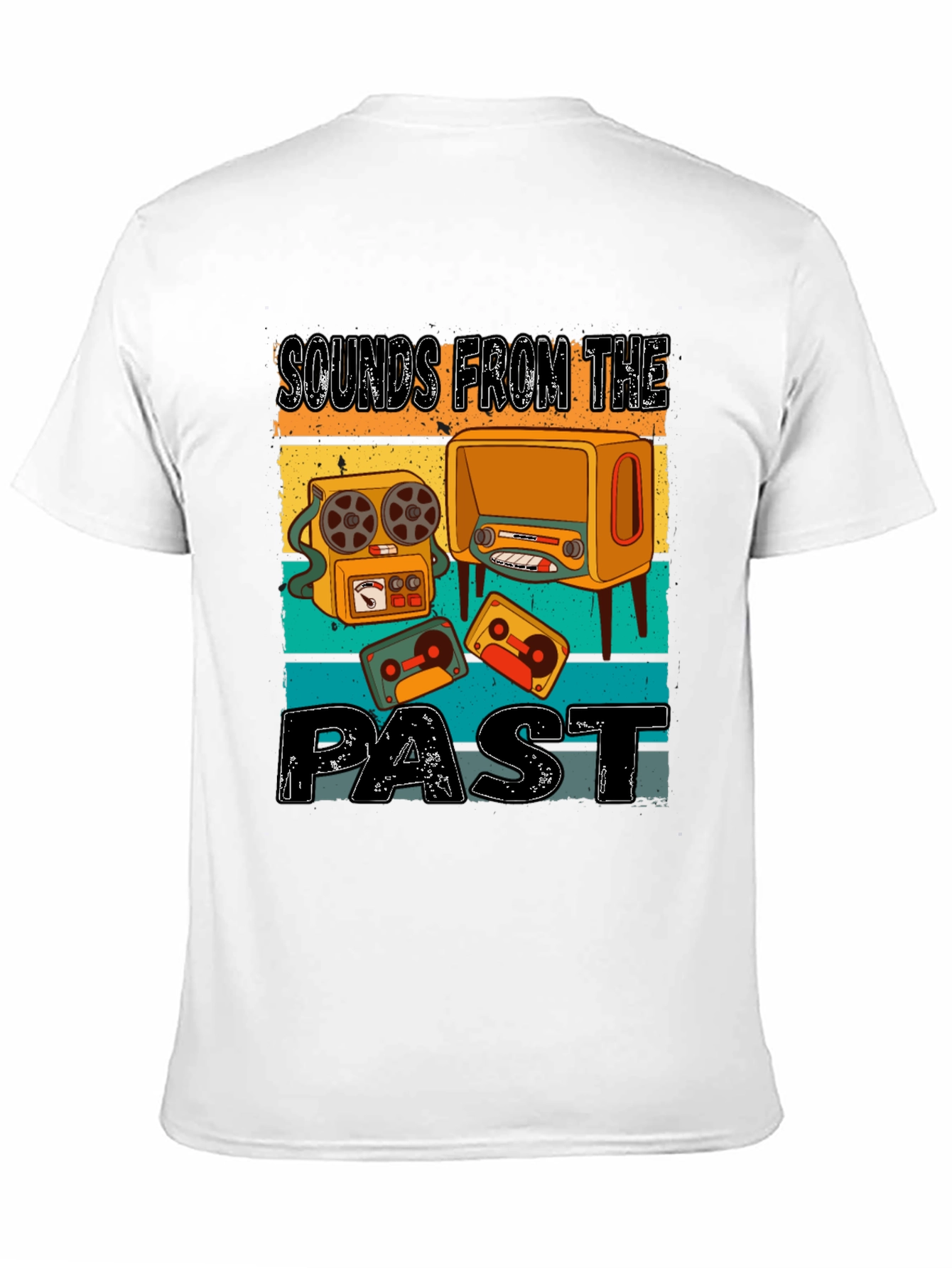 Retro Sounds From The Past Graphic Tee