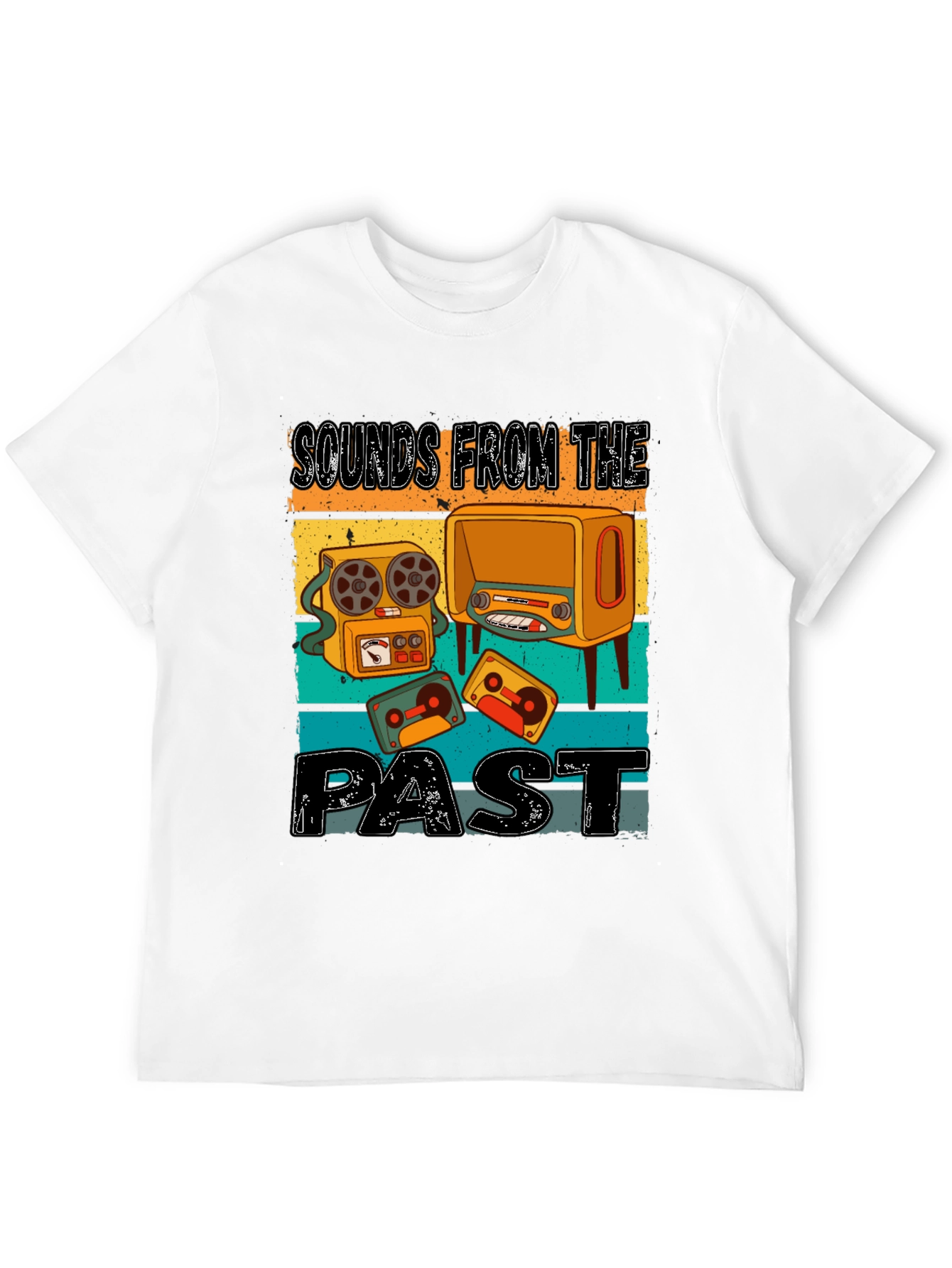Retro Sounds From The Past Graphic Tee