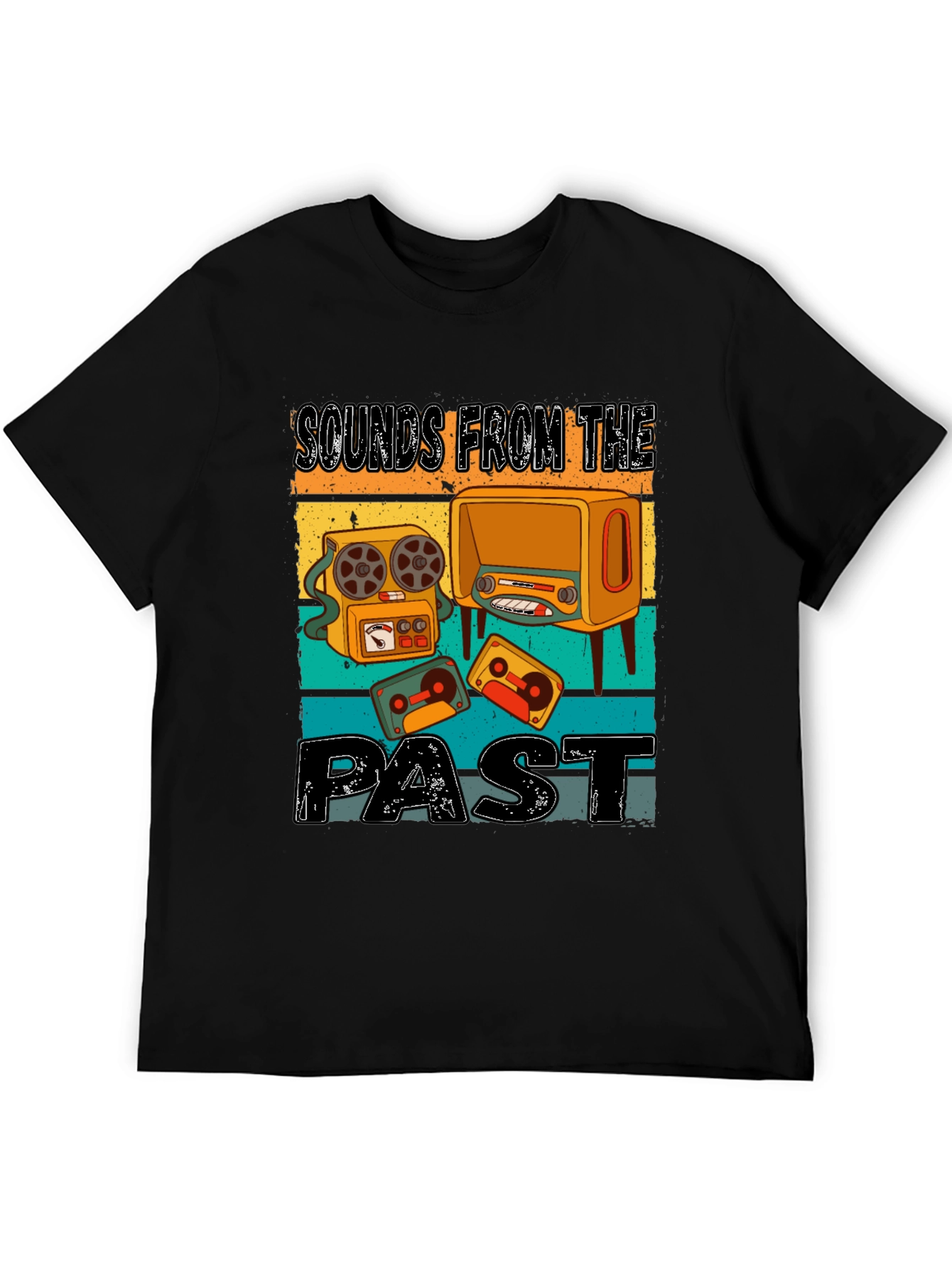 Retro Sounds From The Past Graphic Tee