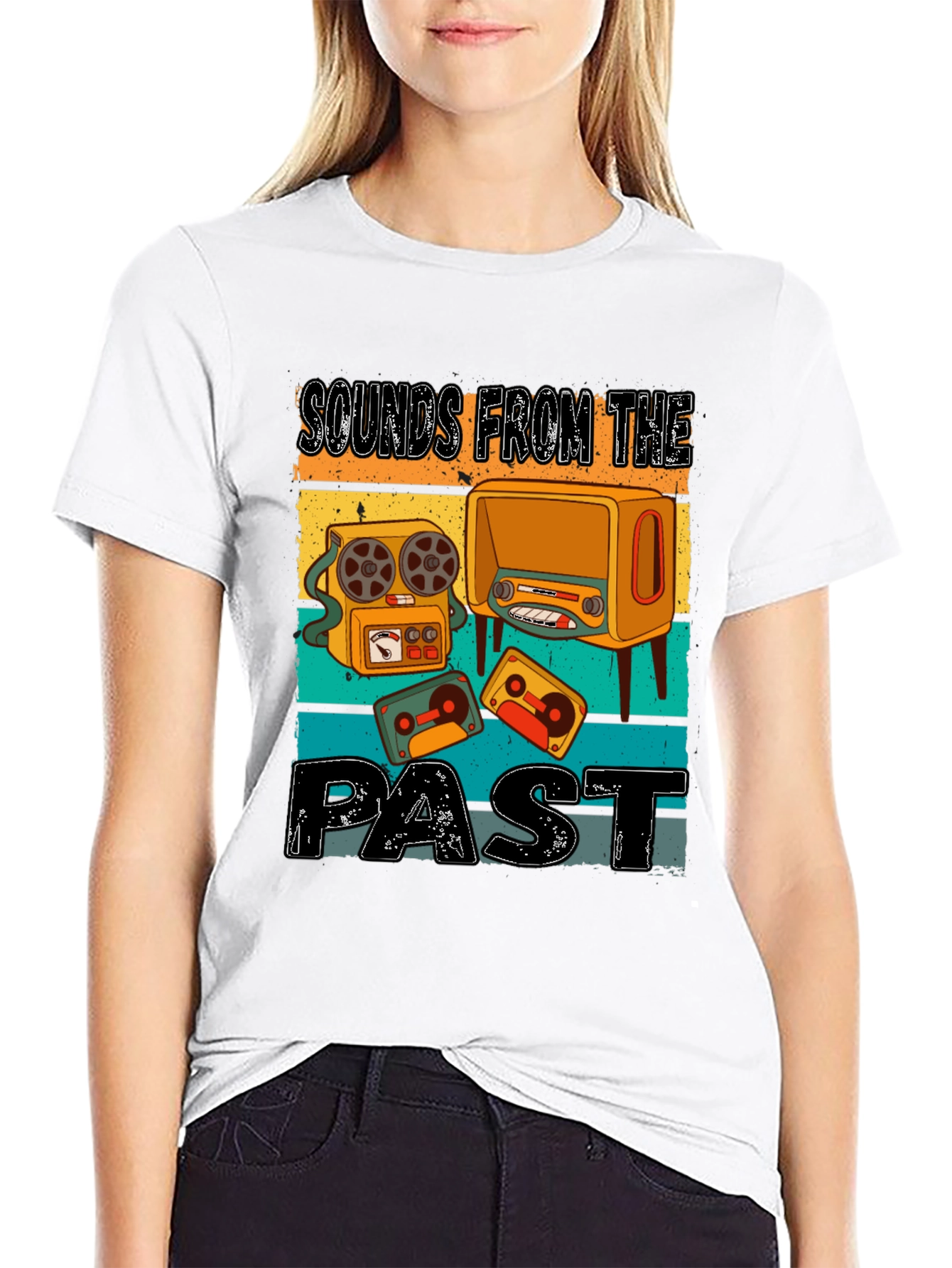 Retro Sounds From The Past Graphic Tee