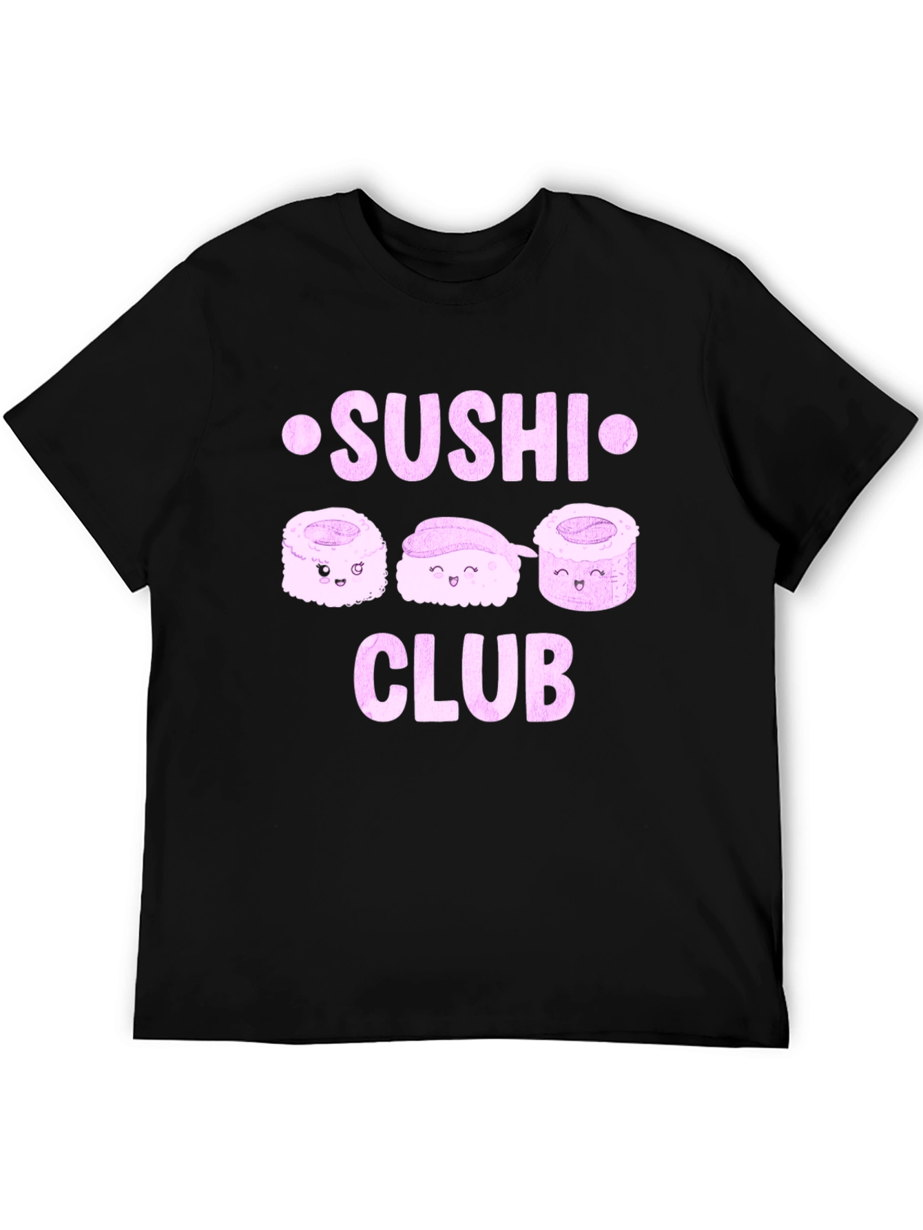 Sushi Club Graphic Tee - Cute Sushi Kawaii T-Shirt