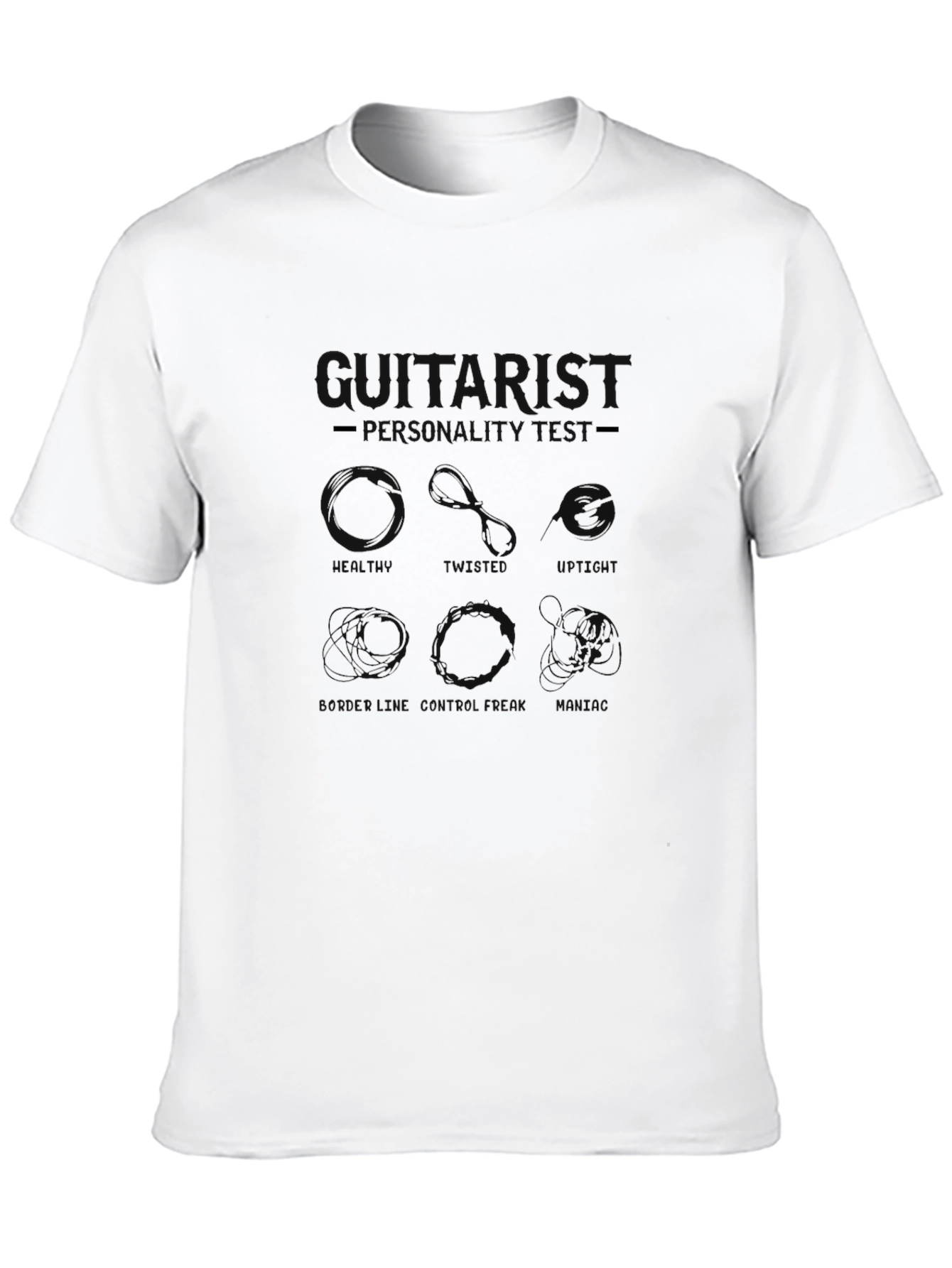 Mens Black Graphic Tee