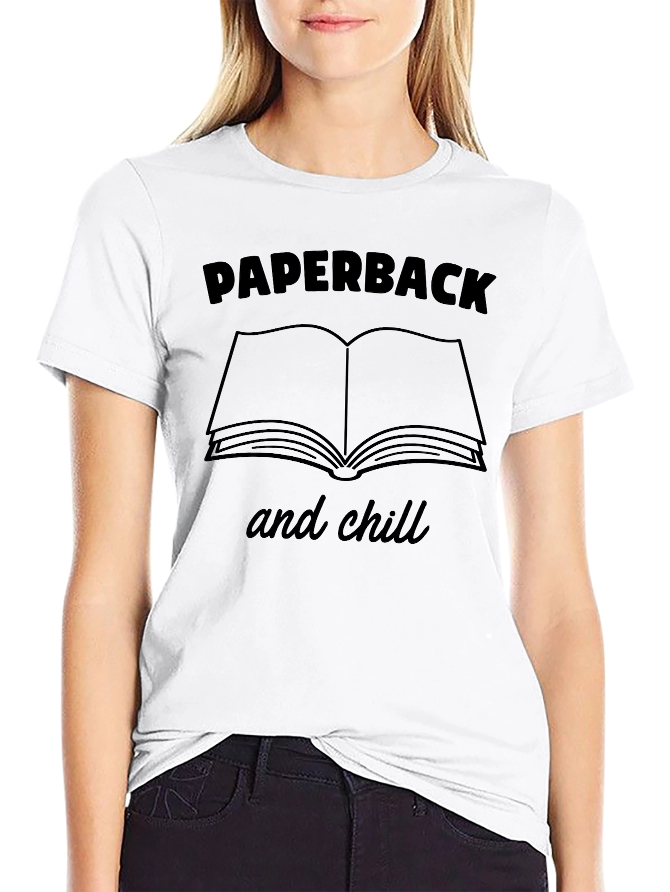 Paperback and Chill Graphic Tee