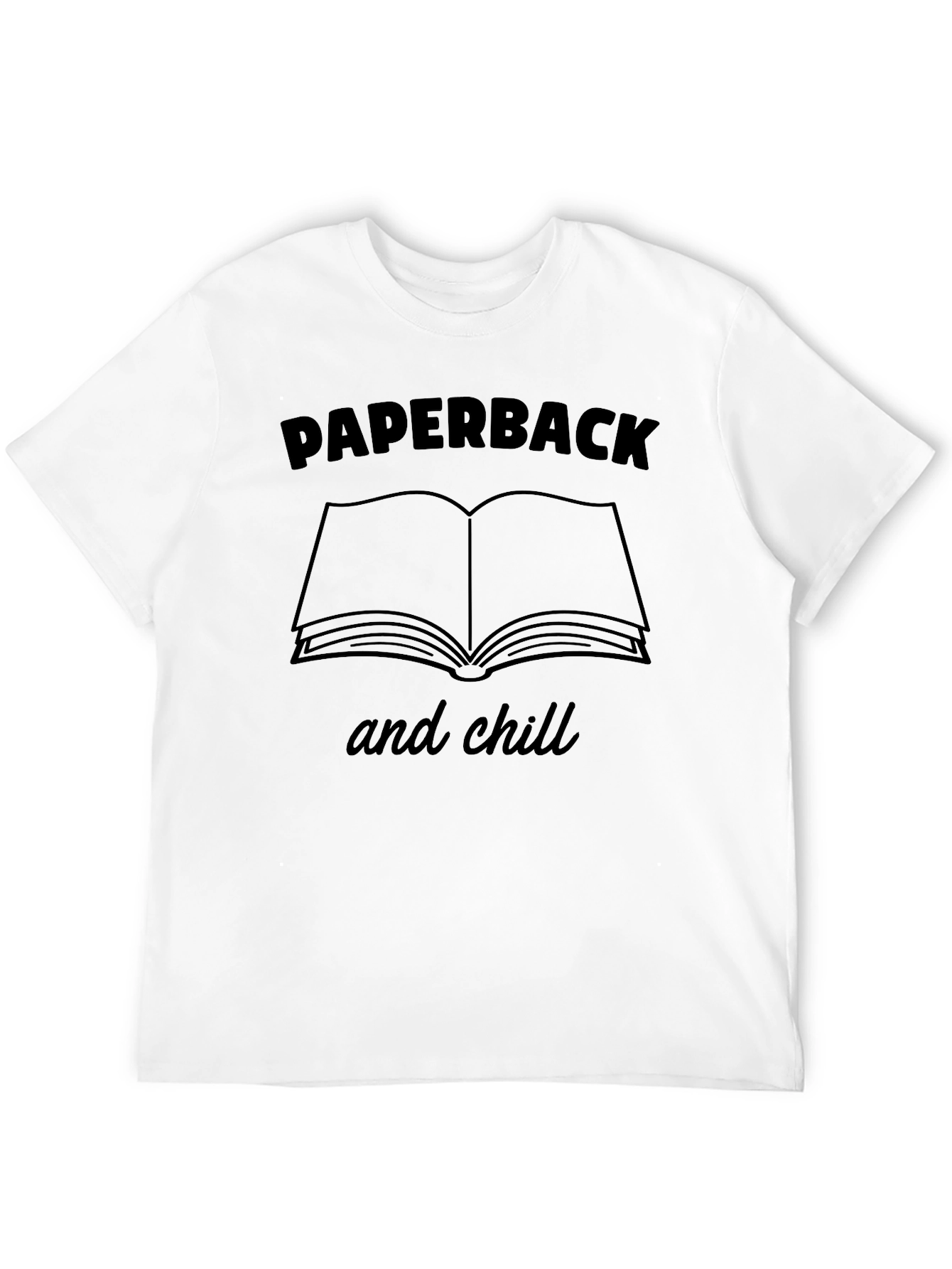 Paperback and Chill Graphic Tee