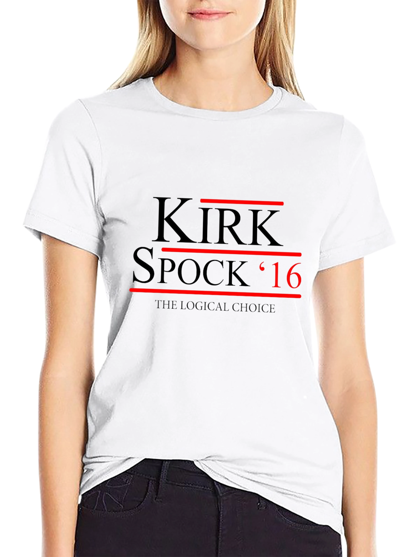 Kirk Spock 16 T-Shirt: The Logical Choice