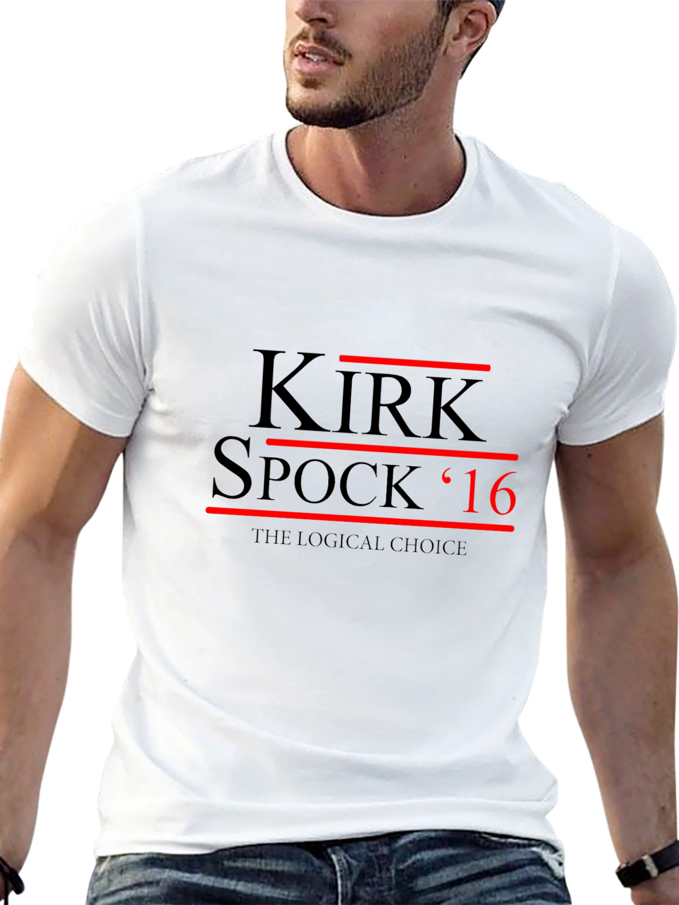 Kirk Spock 16 T-Shirt: The Logical Choice
