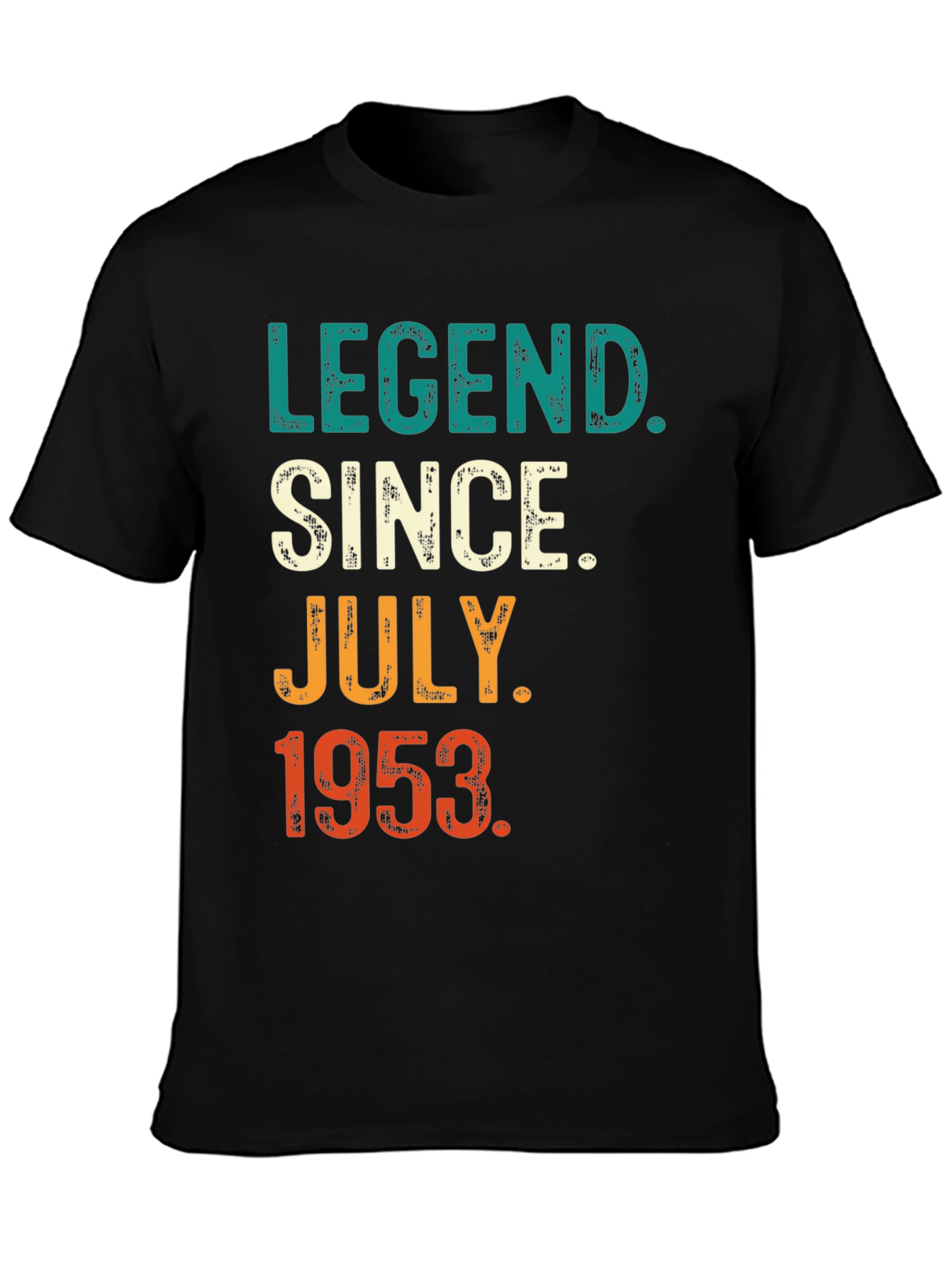 Legend Since July 1953 Birthday T-Shirt