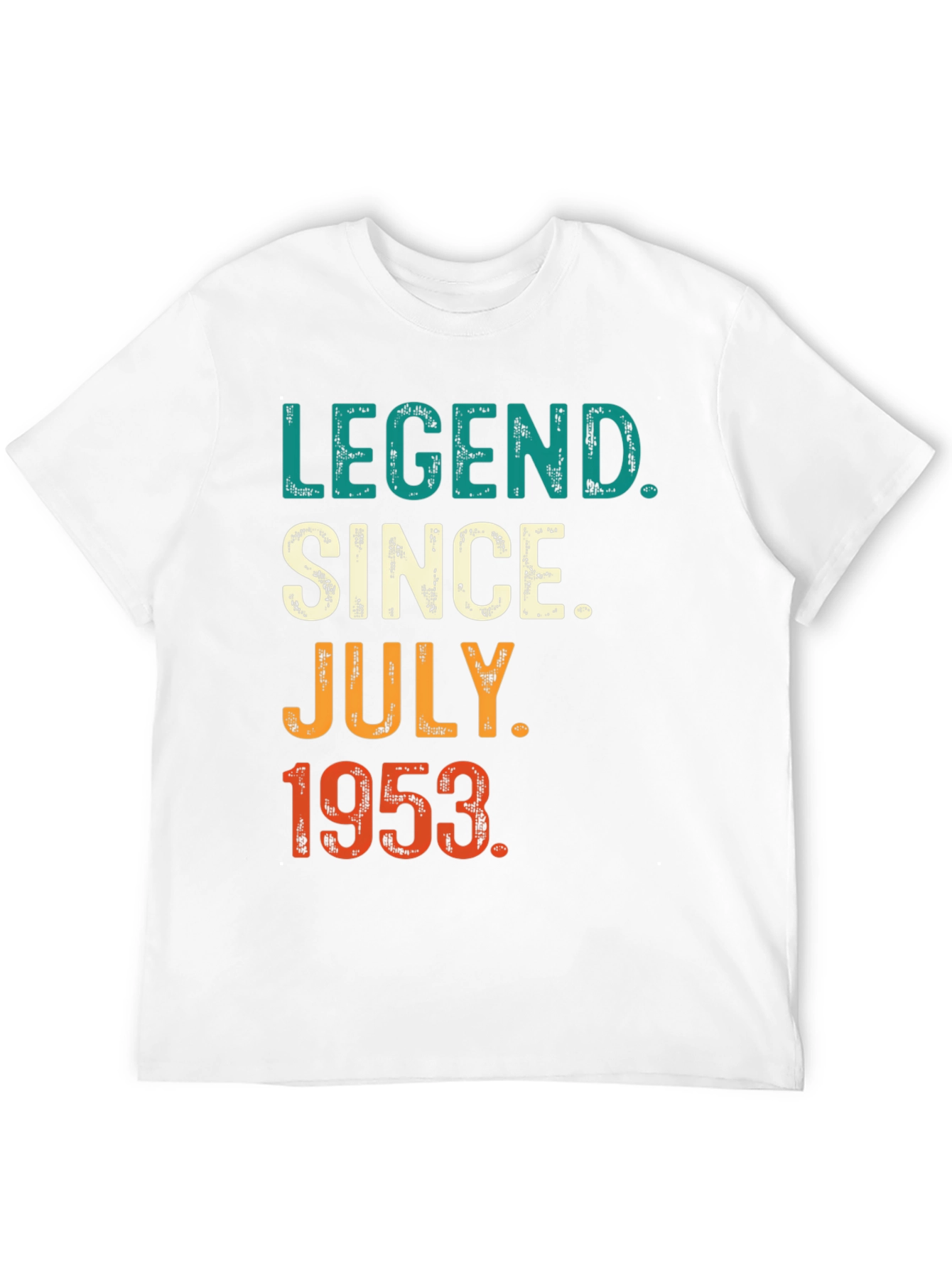 Legend Since July 1953 Birthday T-Shirt
