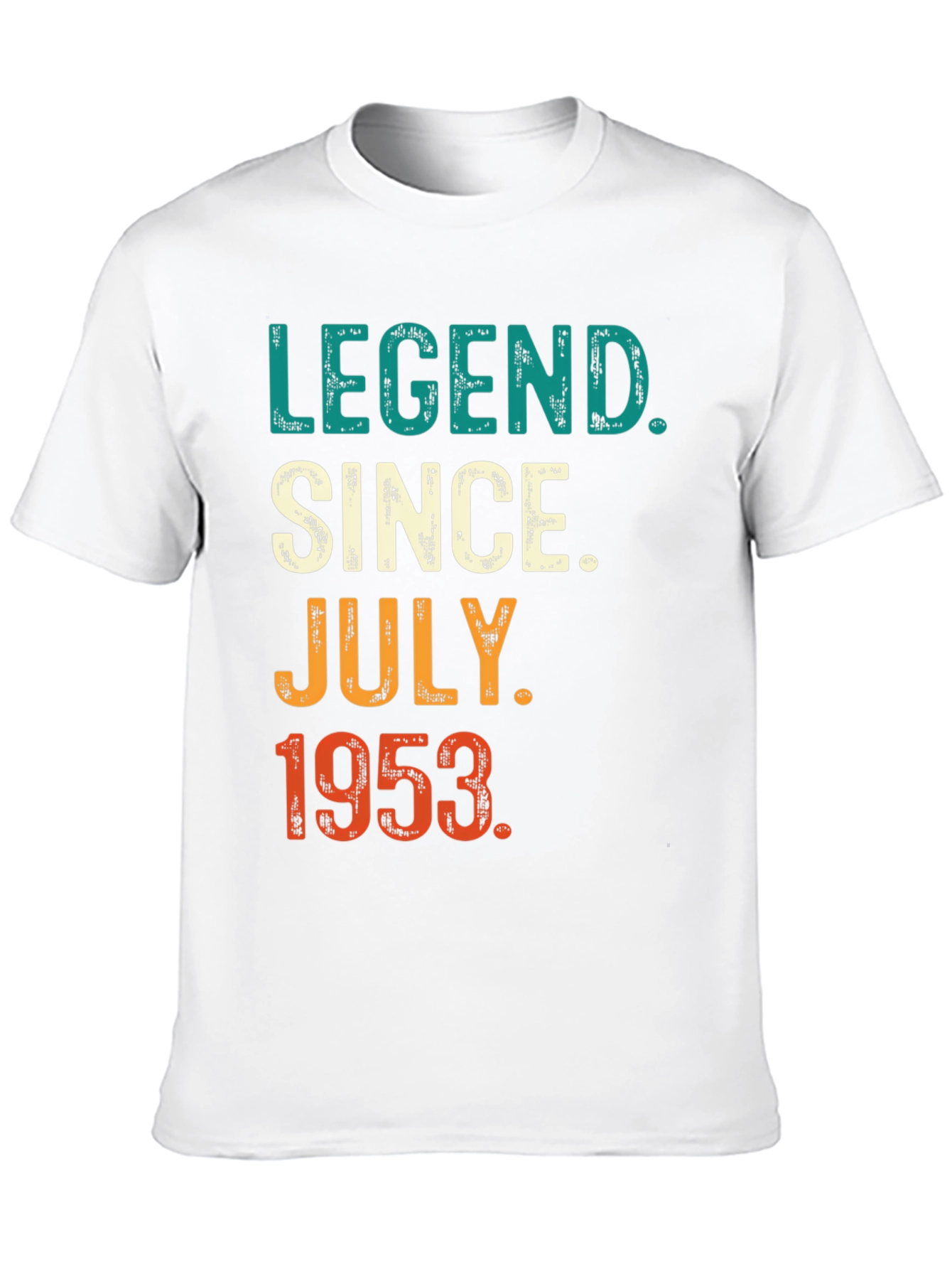 Legend Since July 1953 Birthday T-Shirt