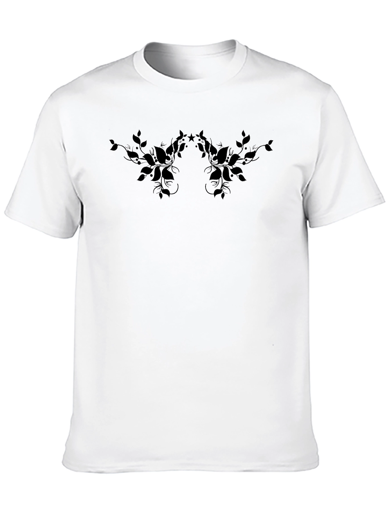 Floral Vine Graphic T-Shirt
