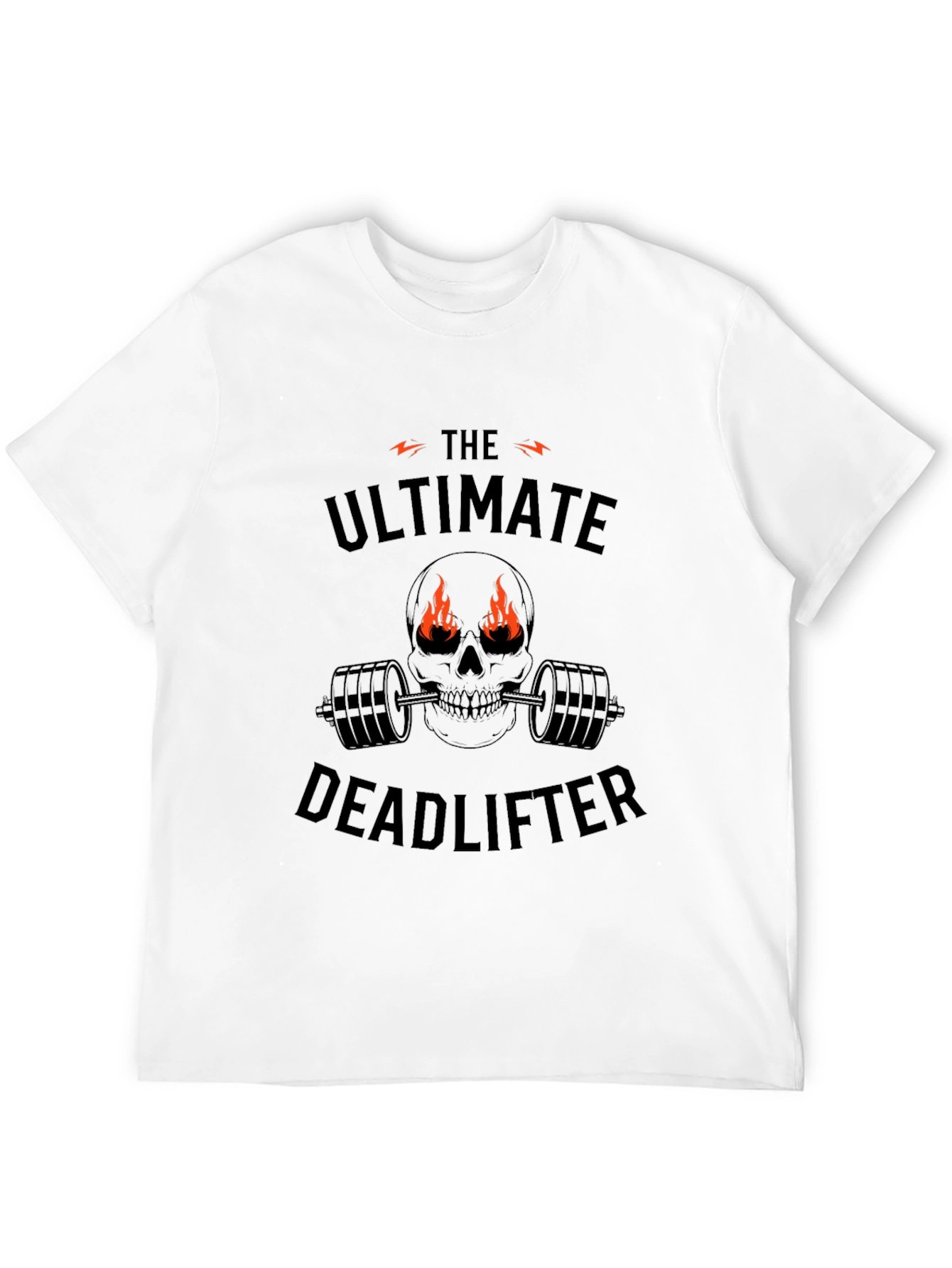 Ultimate Deadlifter Graphic Tee - Black Cotton