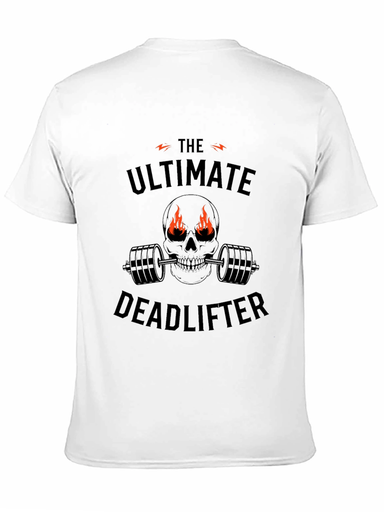 Ultimate Deadlifter Graphic Tee - Black Cotton
