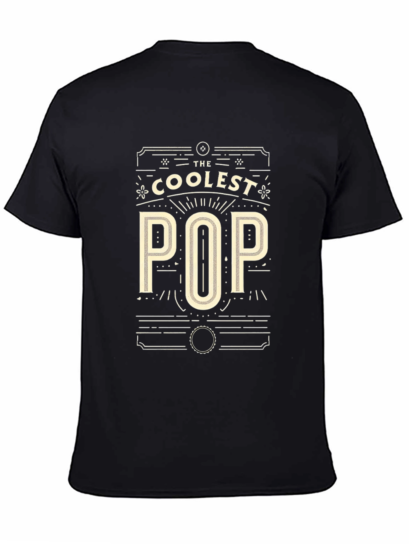 Coolest Pop T-Shirt - Black Graphic Tee