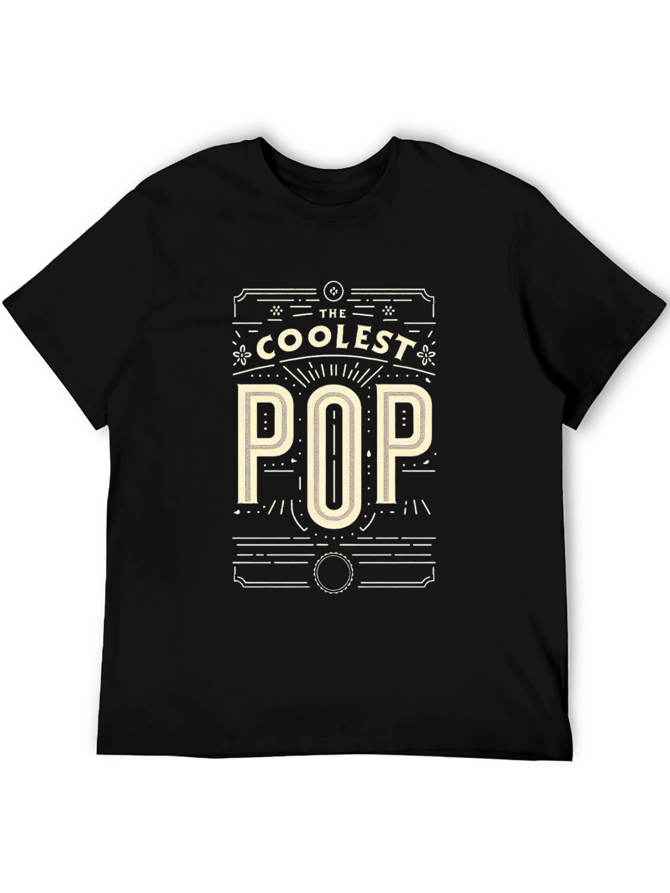 Coolest Pop T-Shirt - Black Graphic Tee