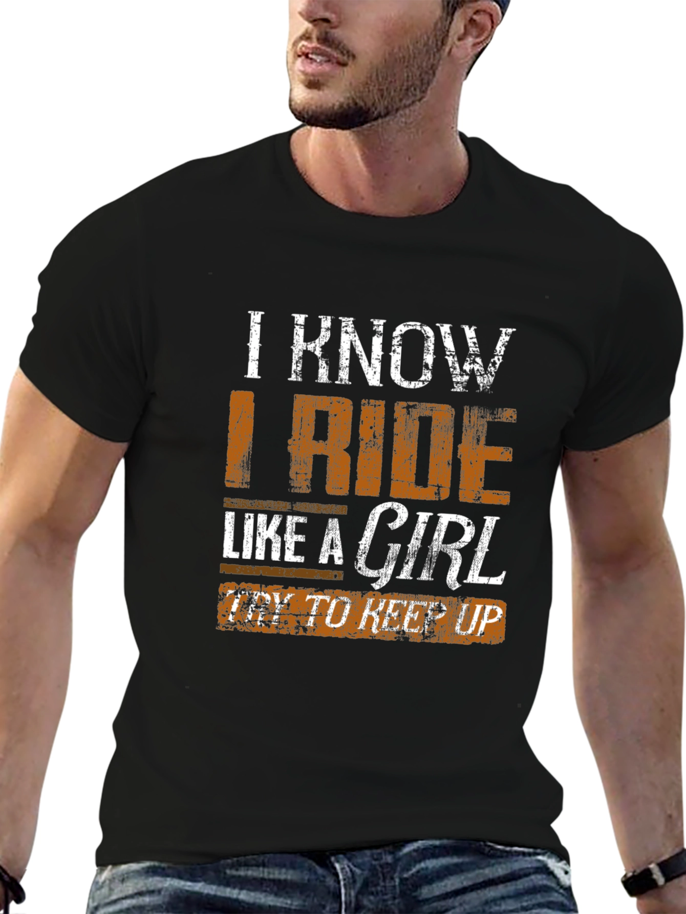 I Know I Ride Like a Girl T-Shirt