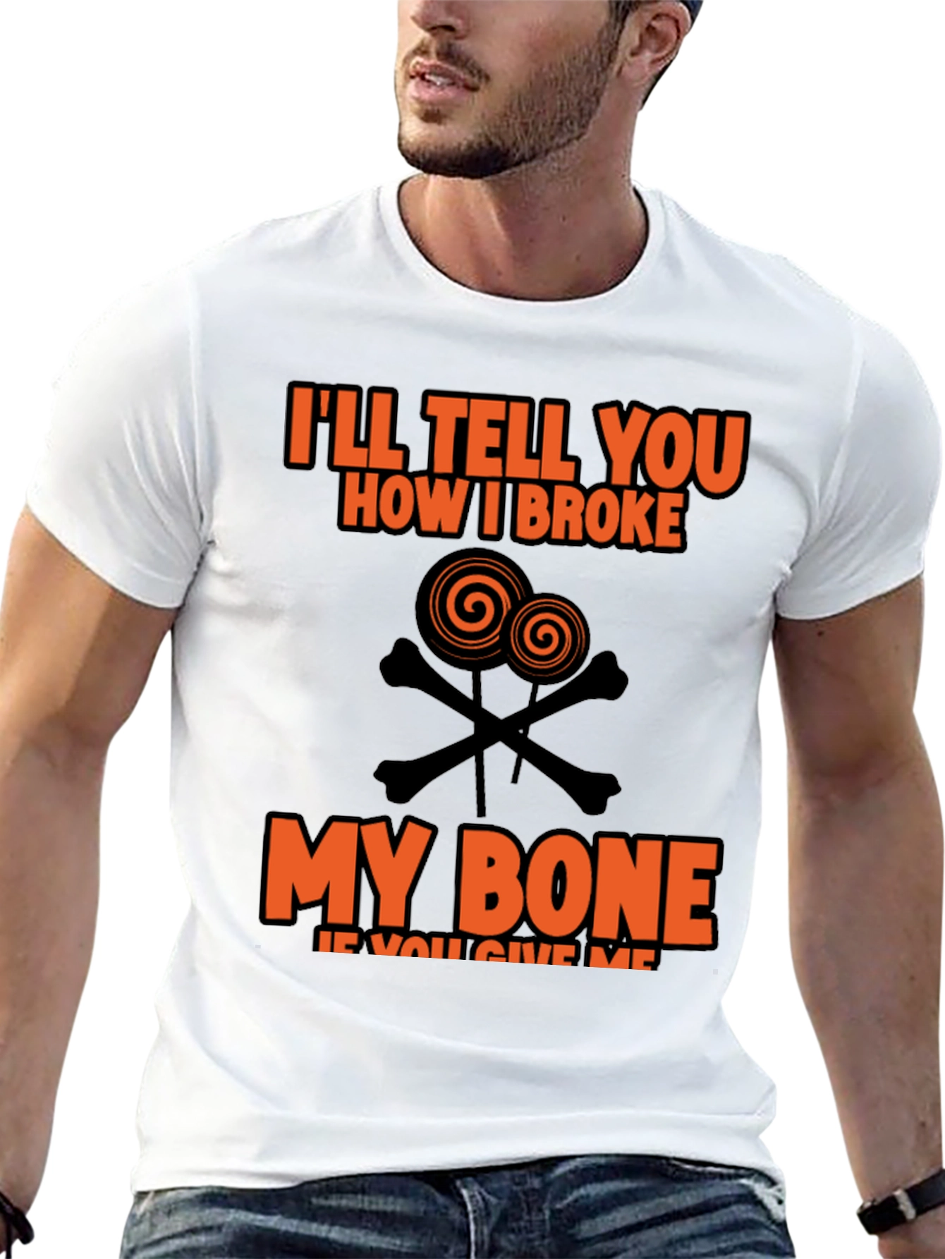Funny Halloween Bone T-Shirt