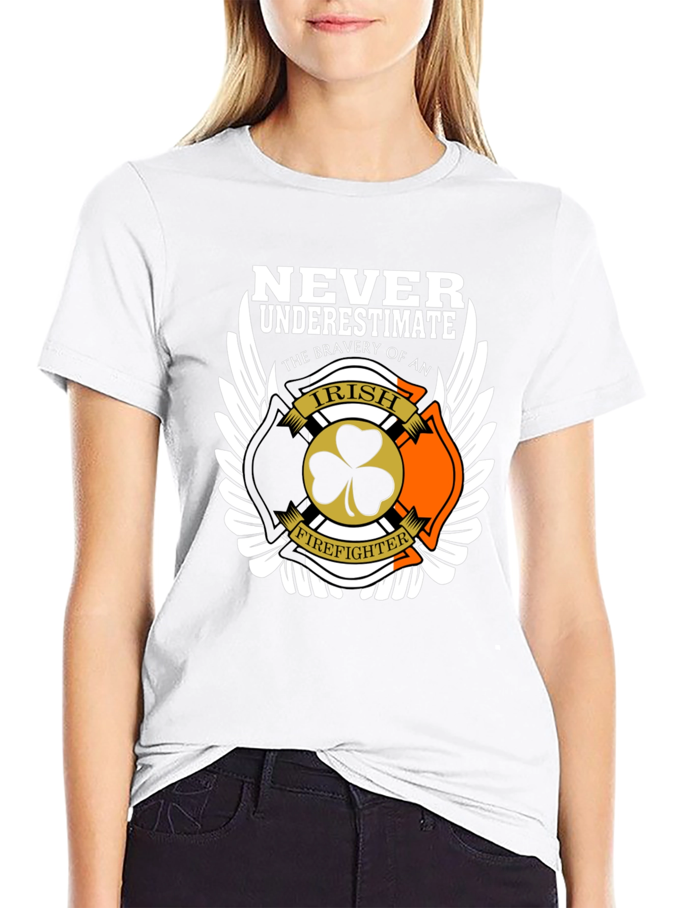 Irish Firefighter Bravery T-Shirt
