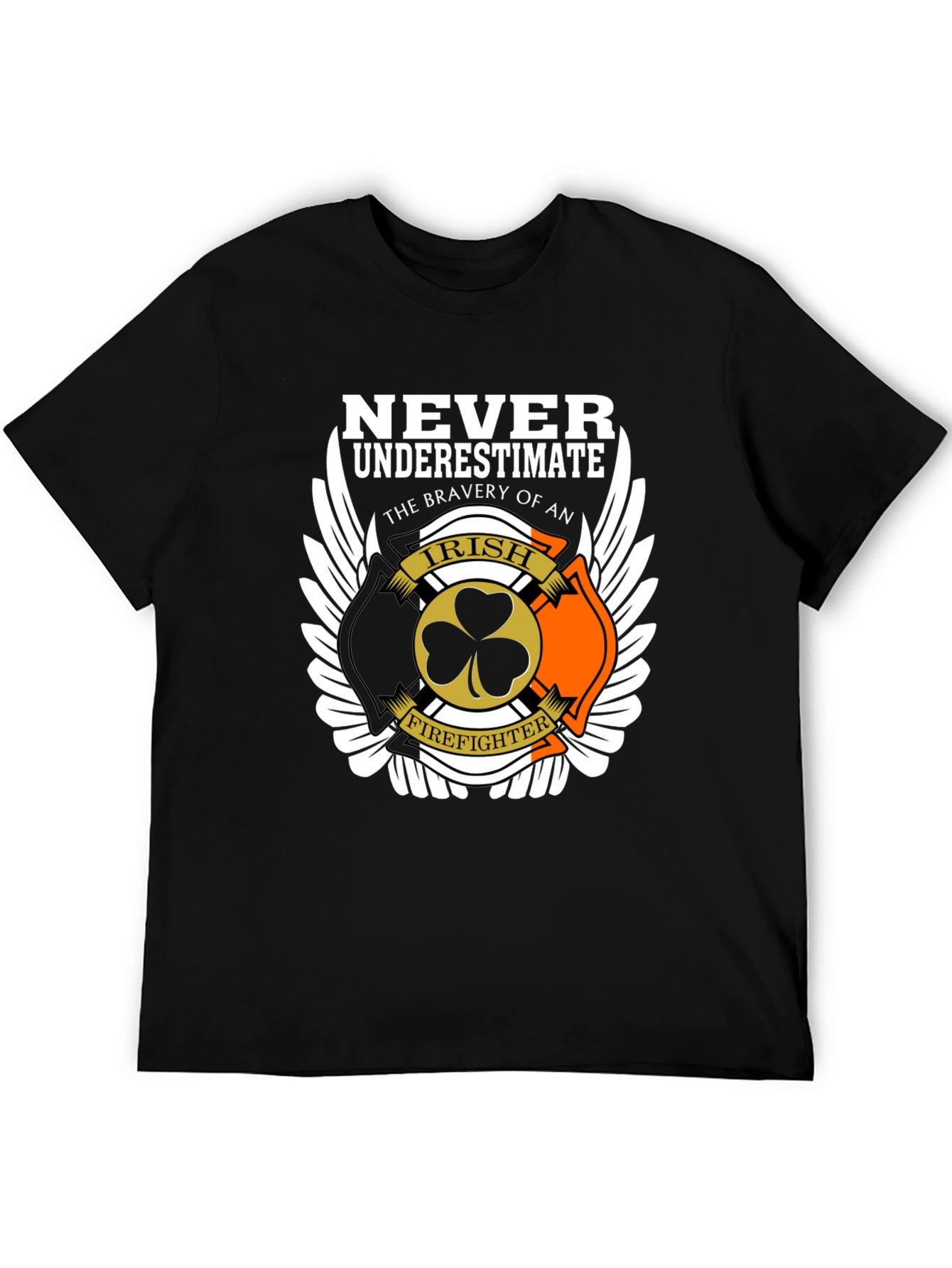 Irish Firefighter Bravery T-Shirt