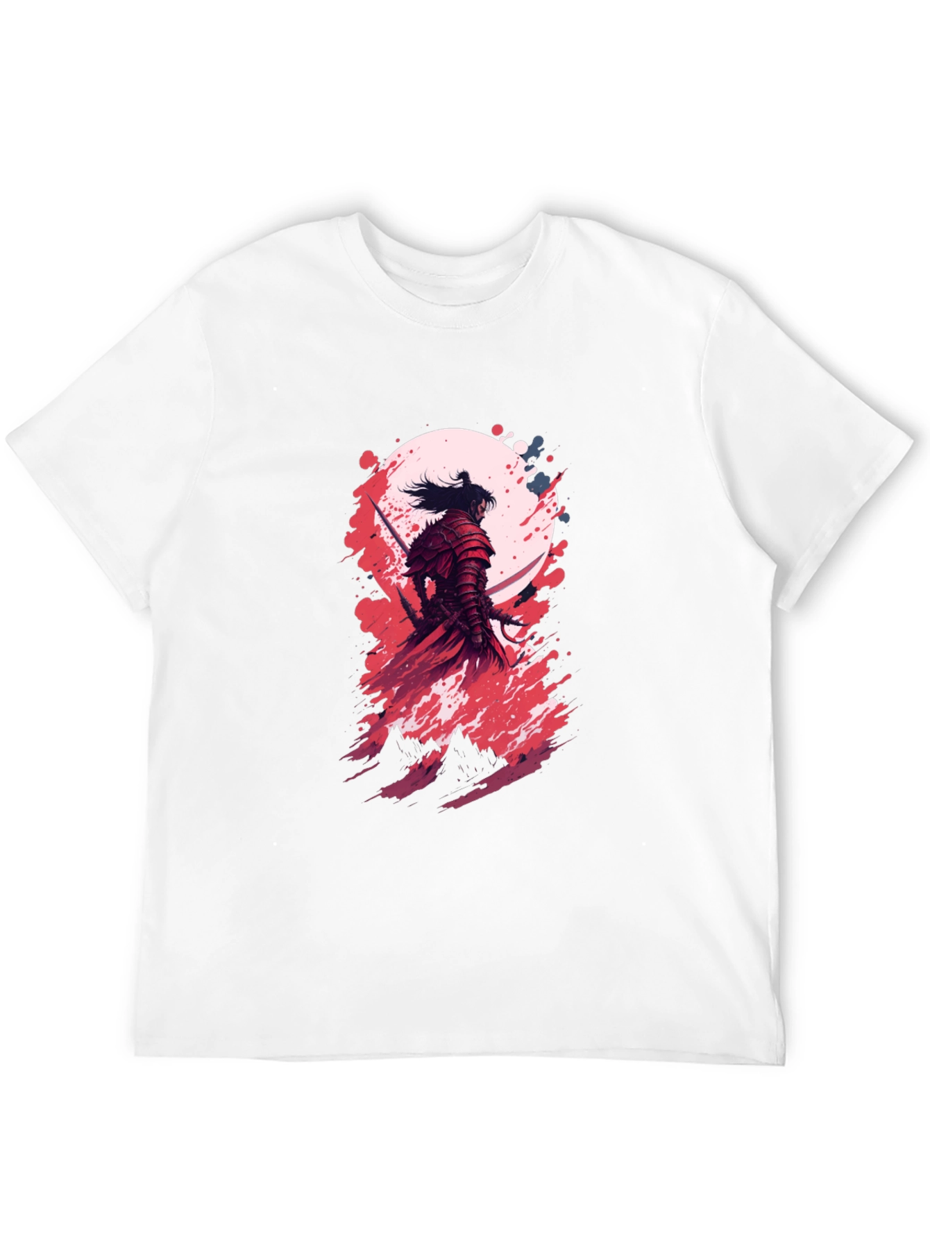 Samurai Graphic T-Shirt - Mens Stylish Tee