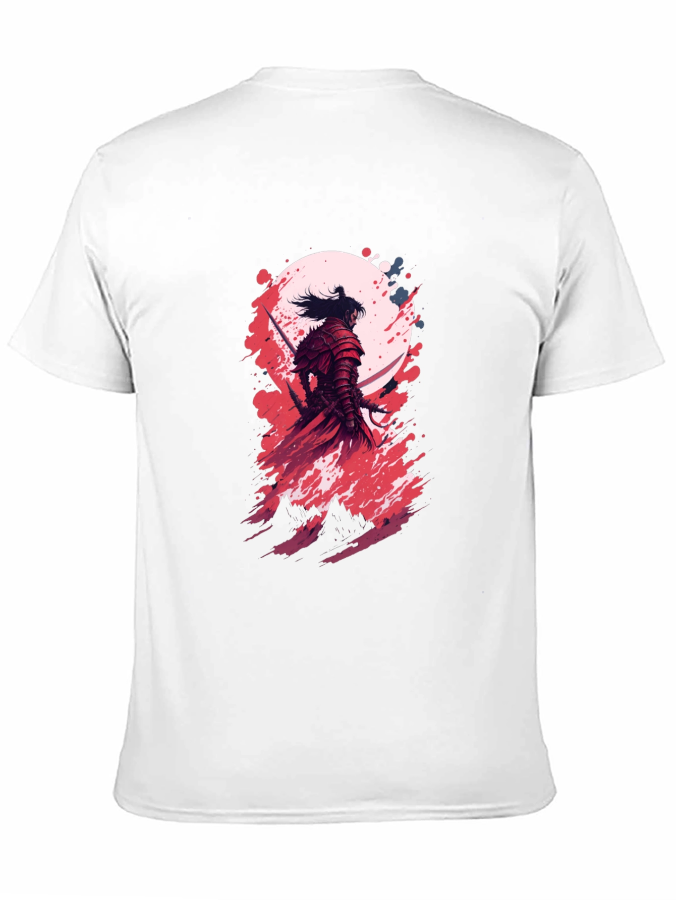 Samurai Graphic T-Shirt - Mens Stylish Tee
