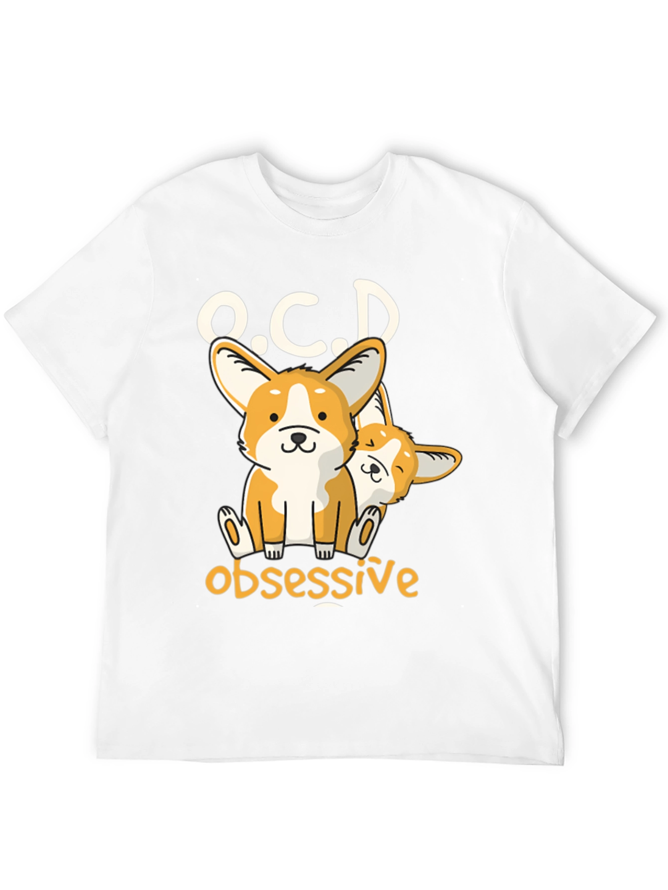 O.C.D Obsessive Corgi Dog T-Shirt