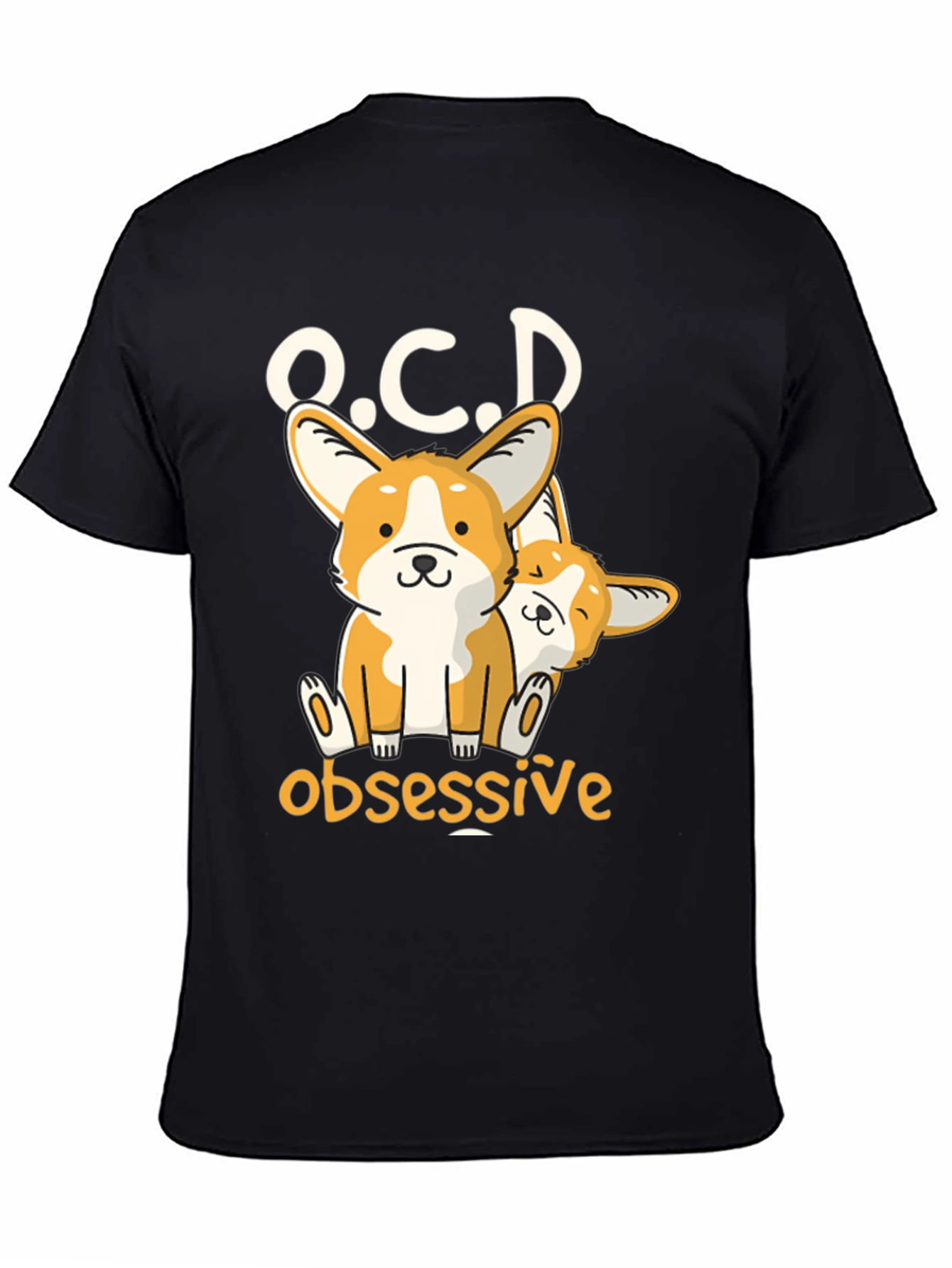 O.C.D Obsessive Corgi Dog T-Shirt