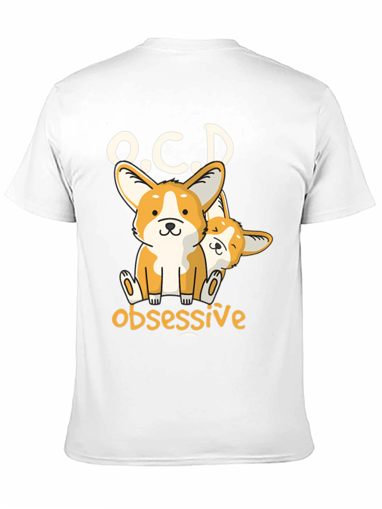 O.C.D Obsessive Corgi Dog T-Shirt