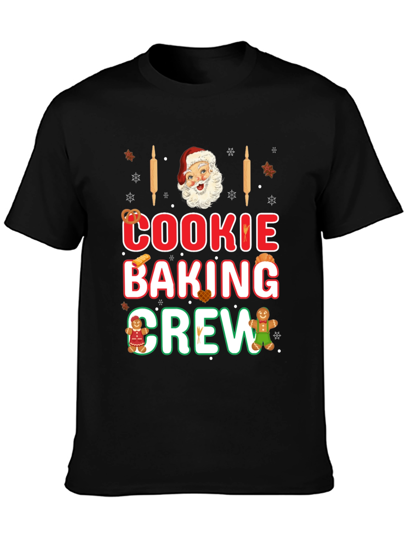 Cookie Baking Crew Holiday Graphic Tee