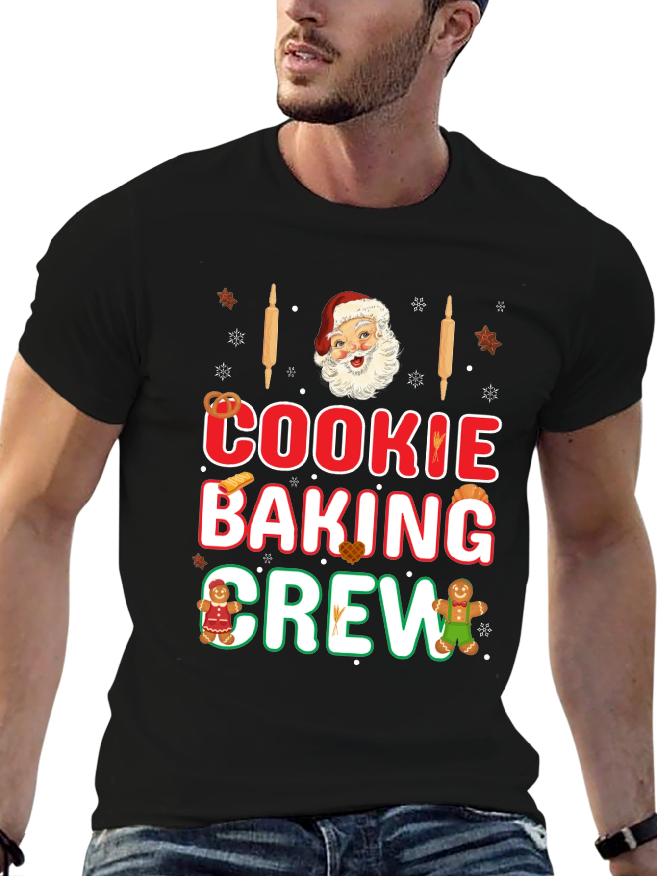 Cookie Baking Crew Holiday Graphic Tee